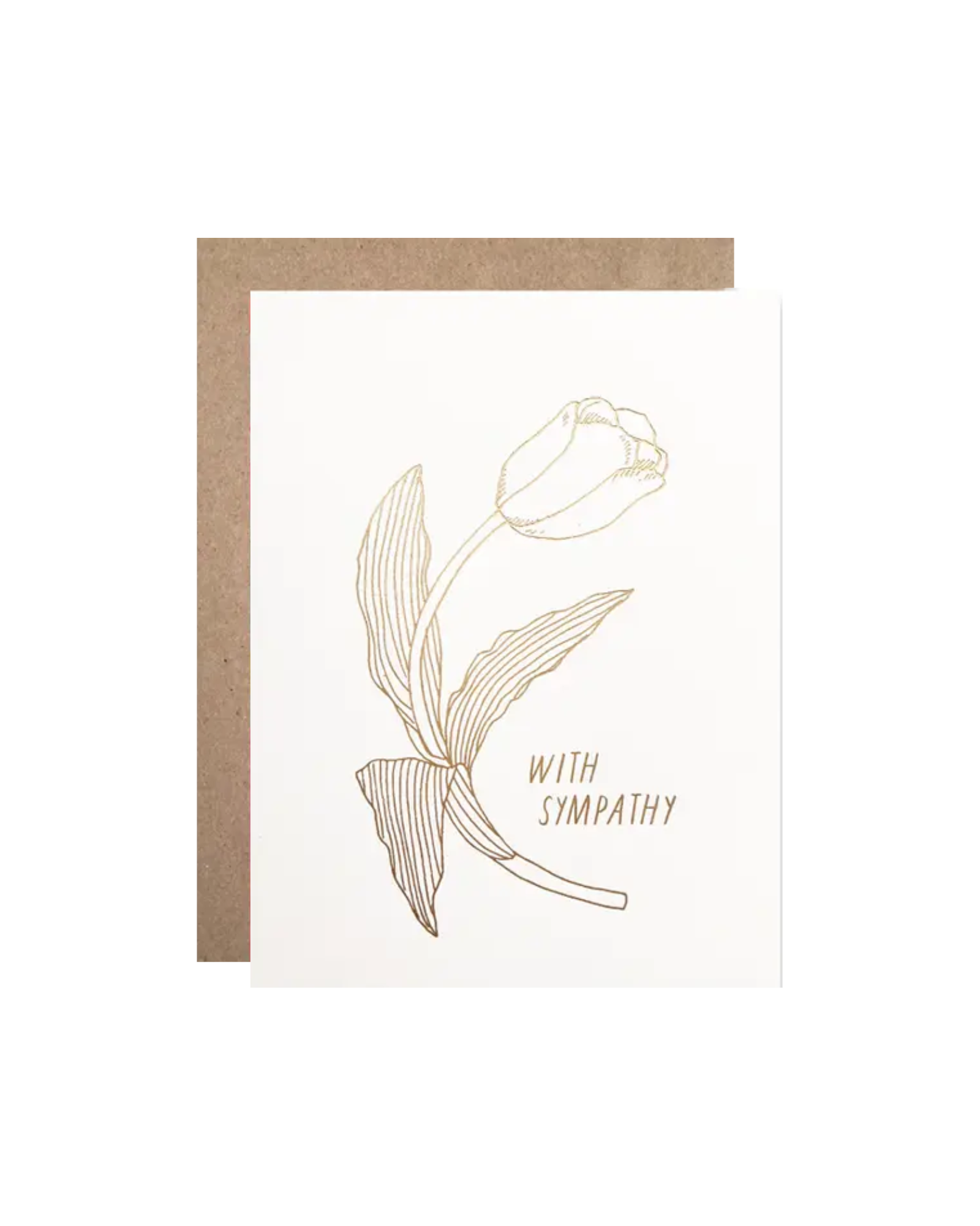 With Sympathy Greeting Card