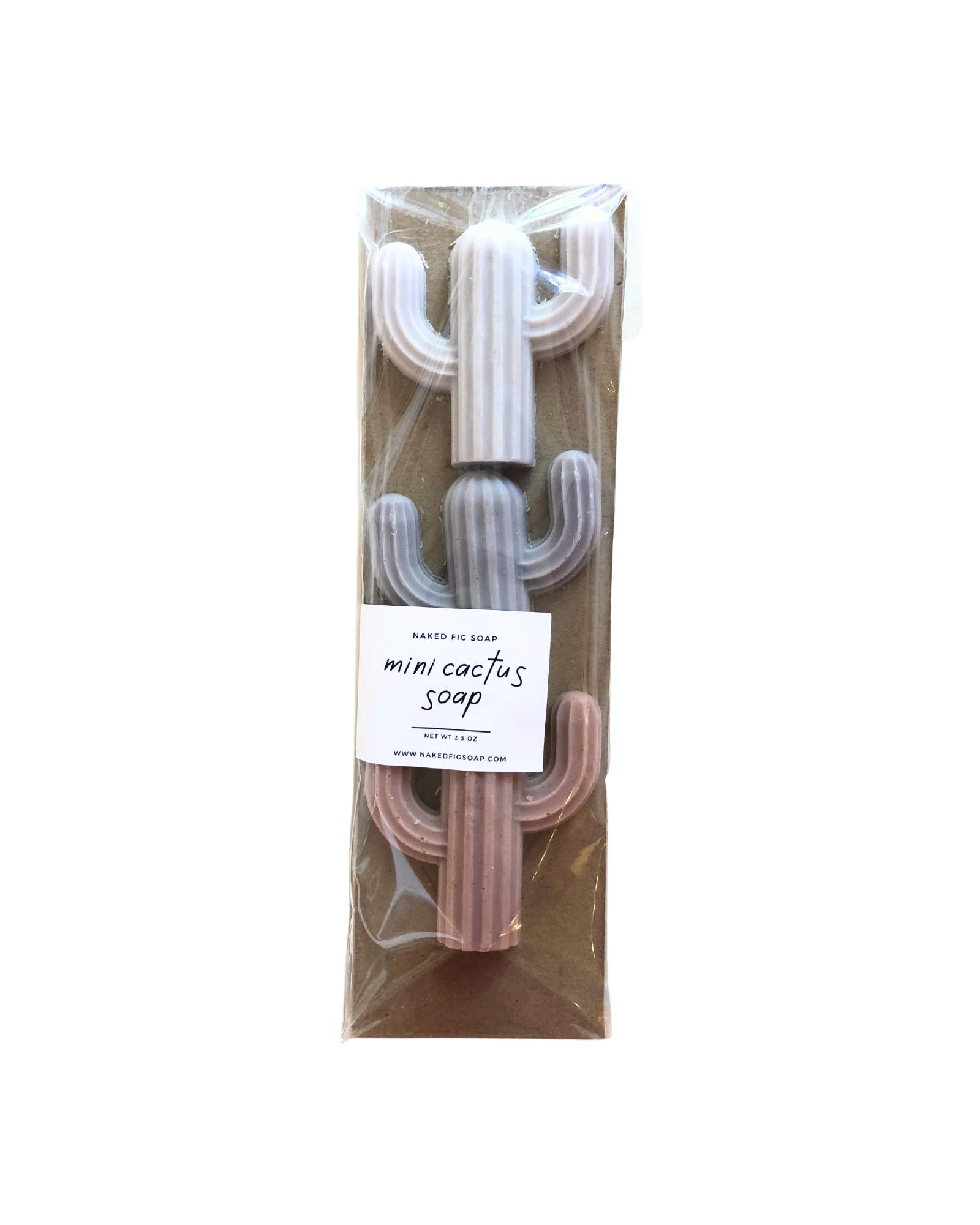 Mini Cactus Soap Trio