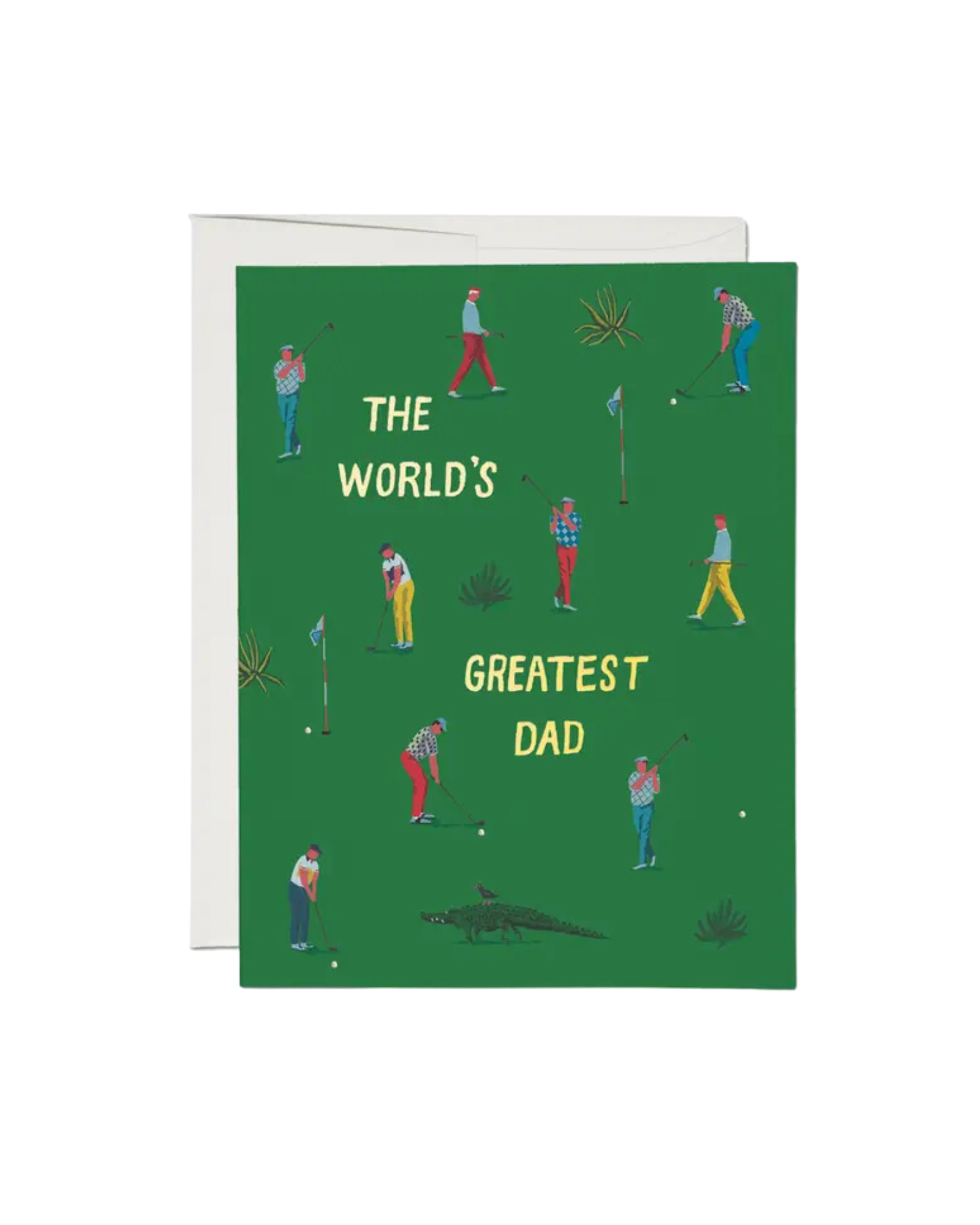 Golf Dad Father's Day Greeting Card