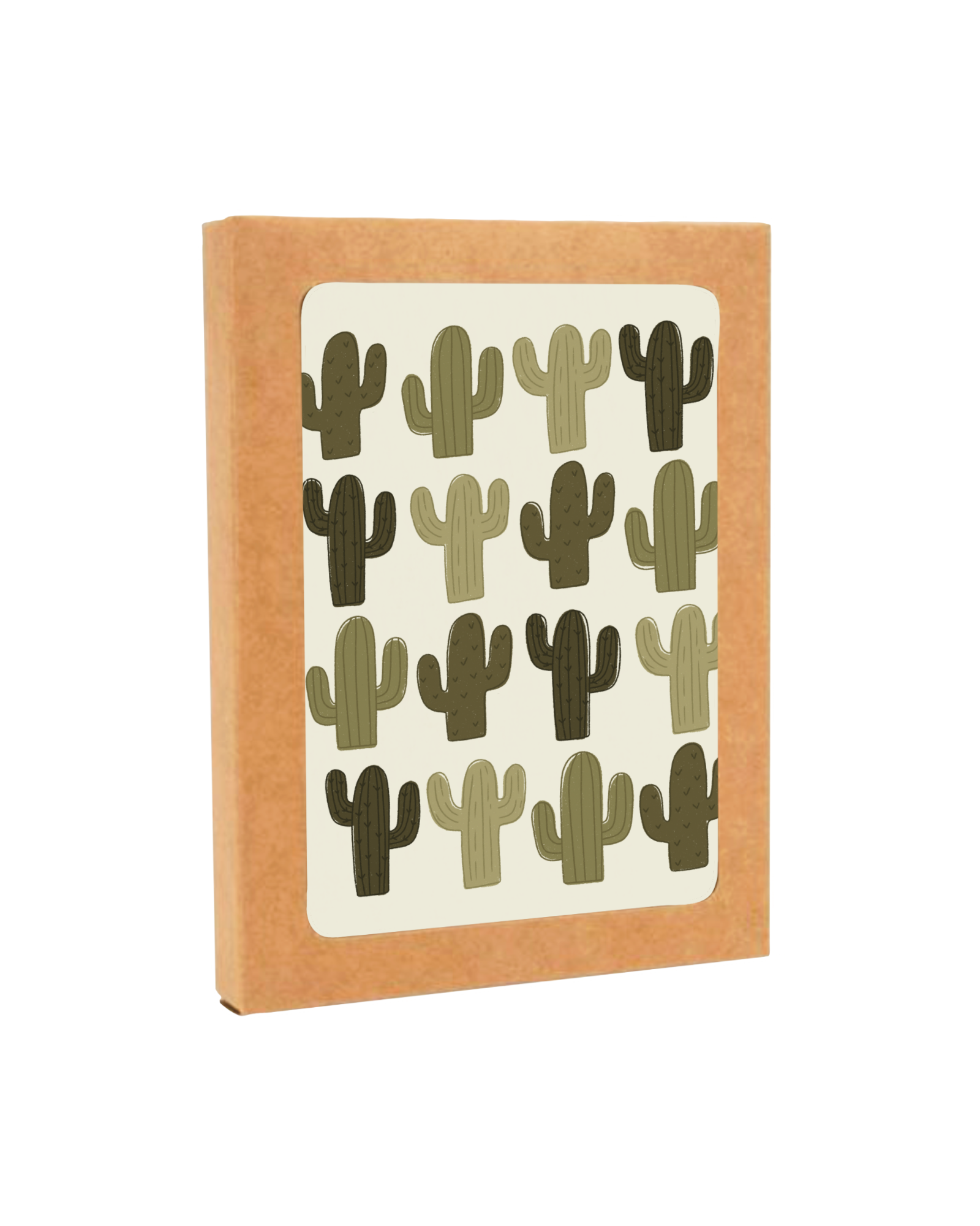 Cactus Greeting Card Box Set of 8