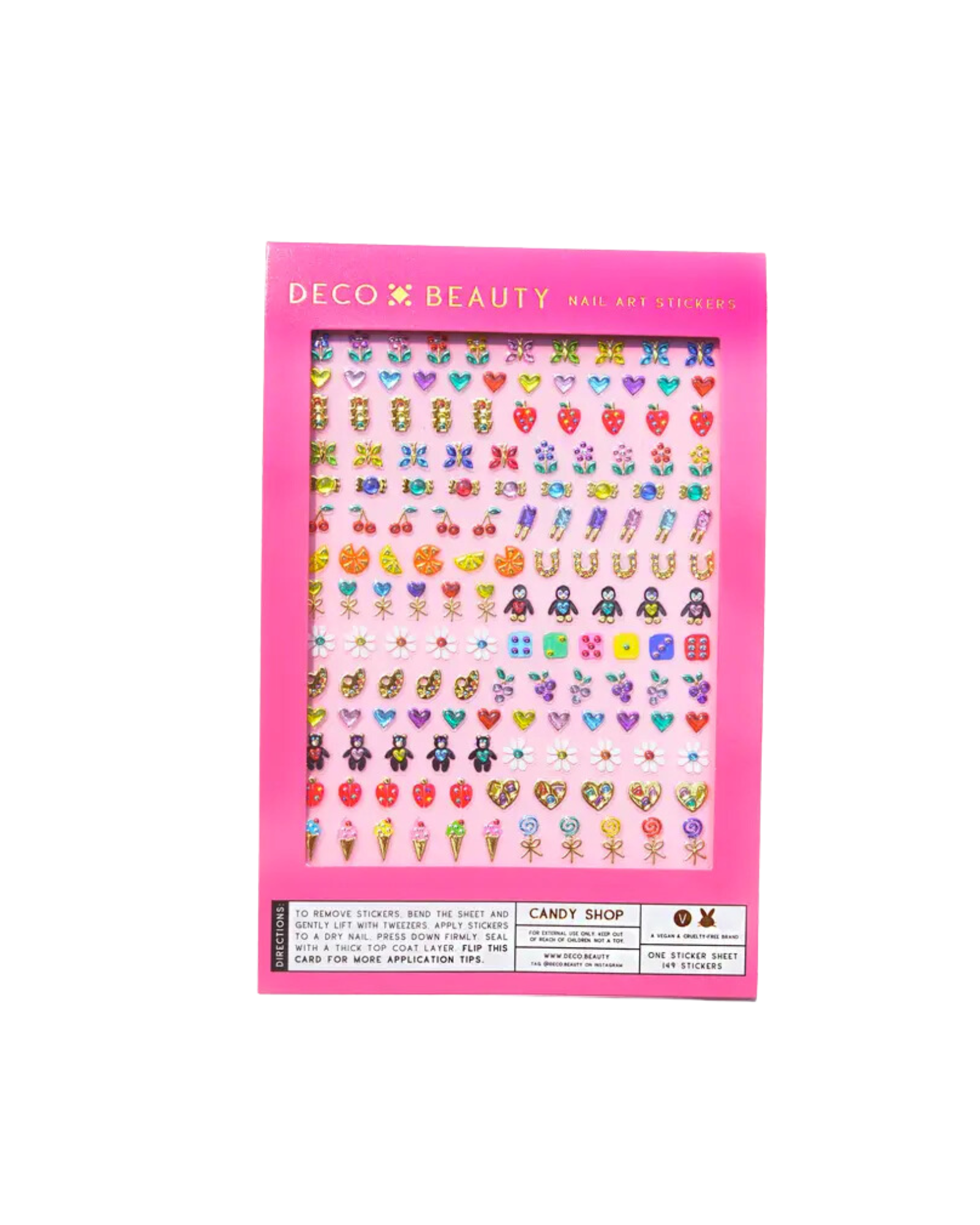 Candy Shop Nail Art Stickers