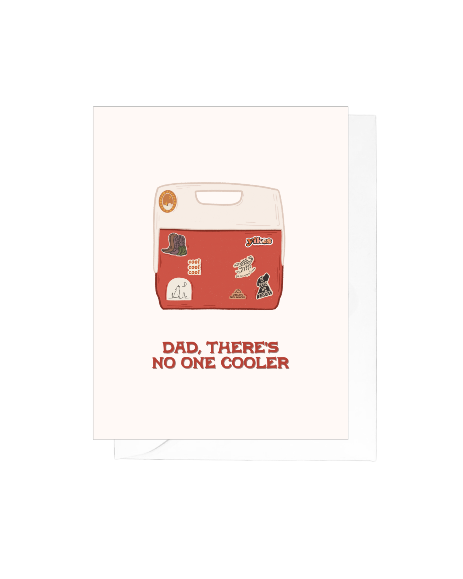 Cooler Dad Greeting Card