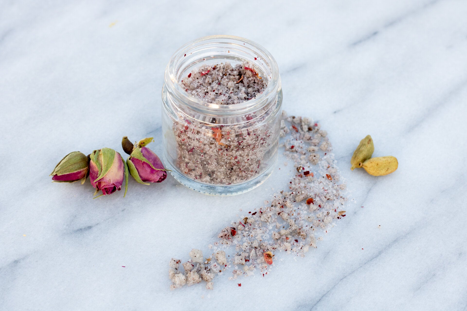 Cardamom Rose Sugar