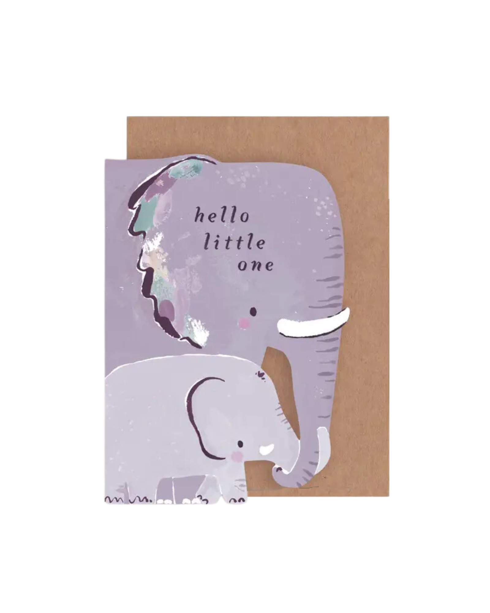 Elephant New Baby Greeting Card