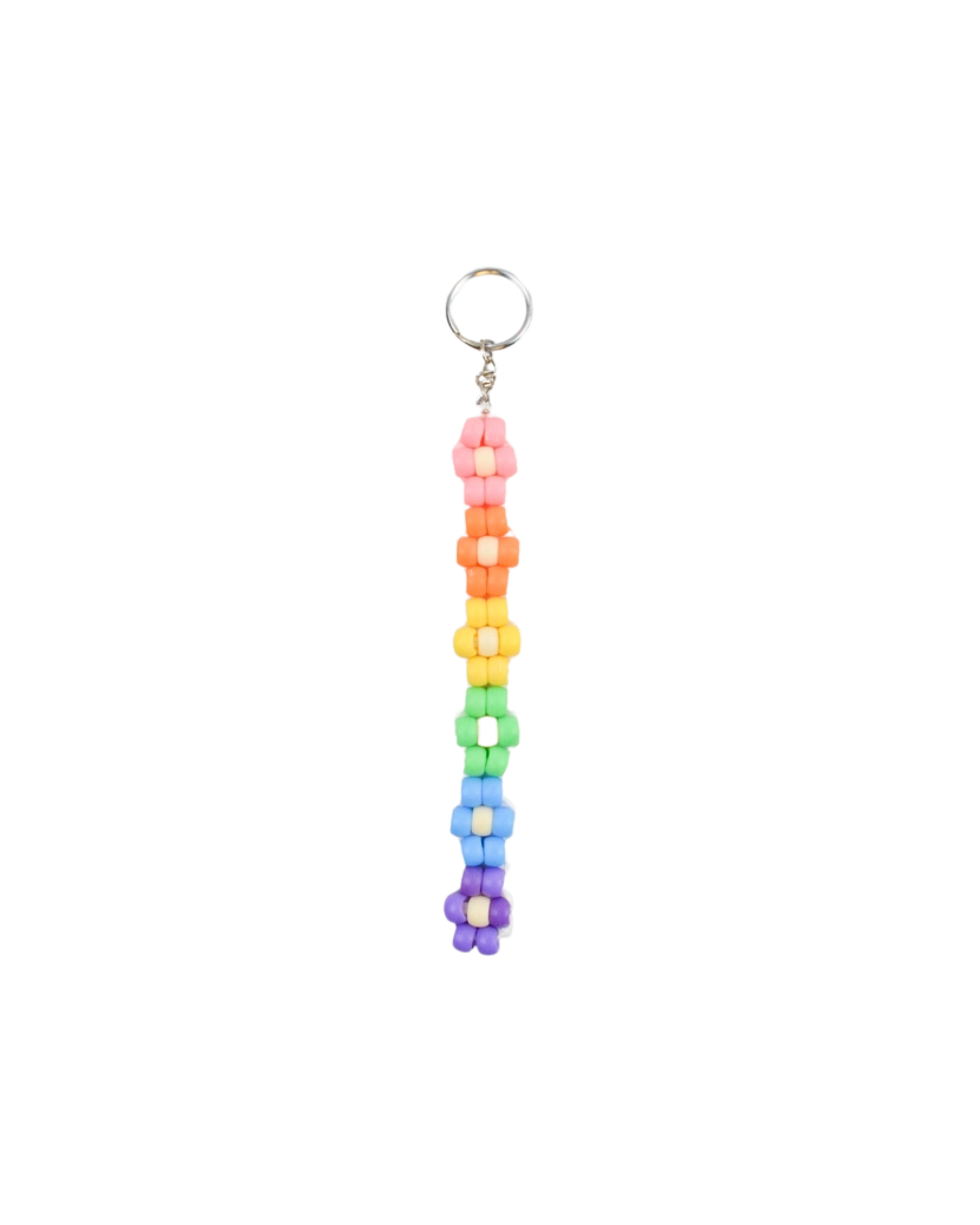 Flower Chain Bead Buddy Keychain Kit
