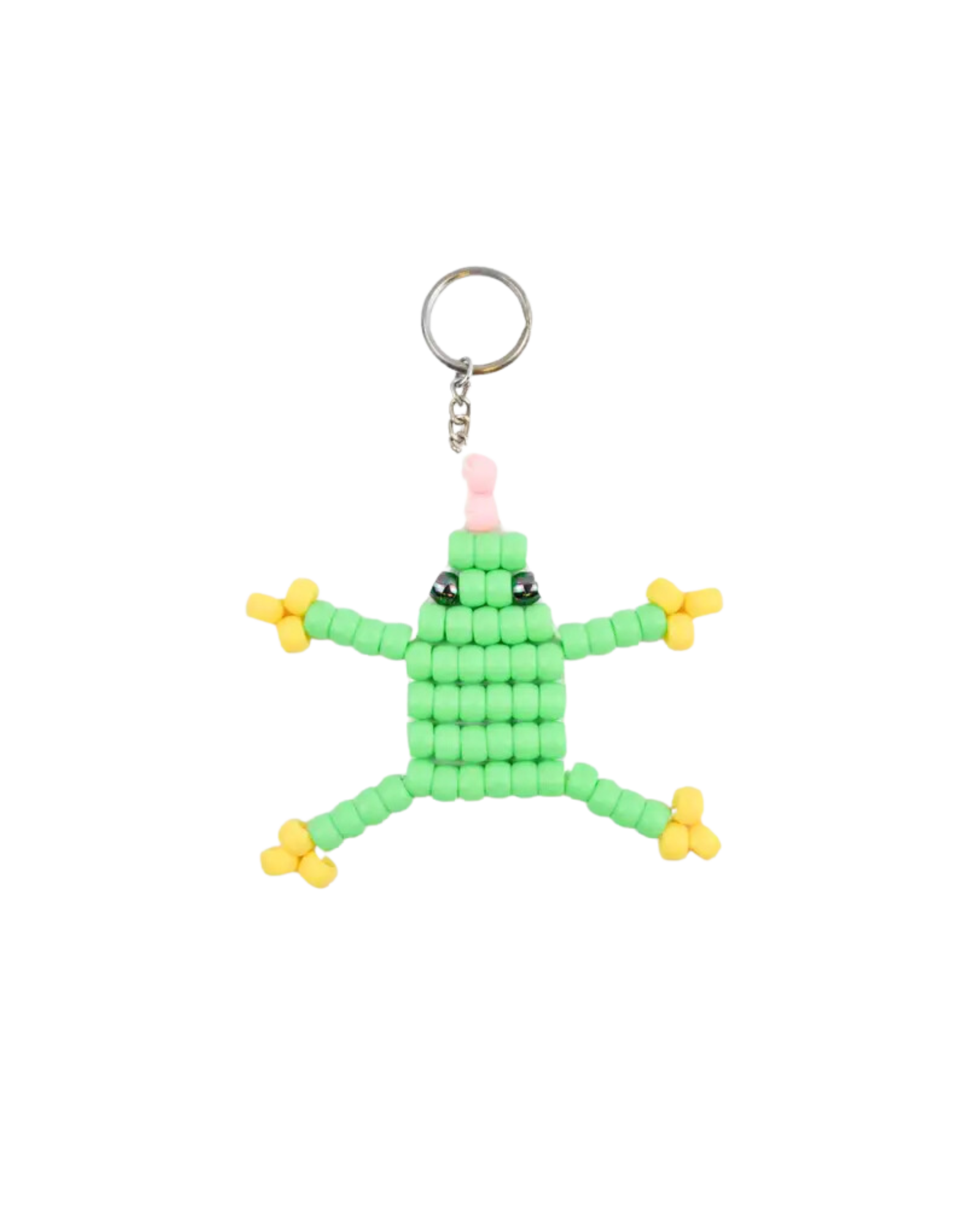 Frog Bead Buddy Keychain Kit