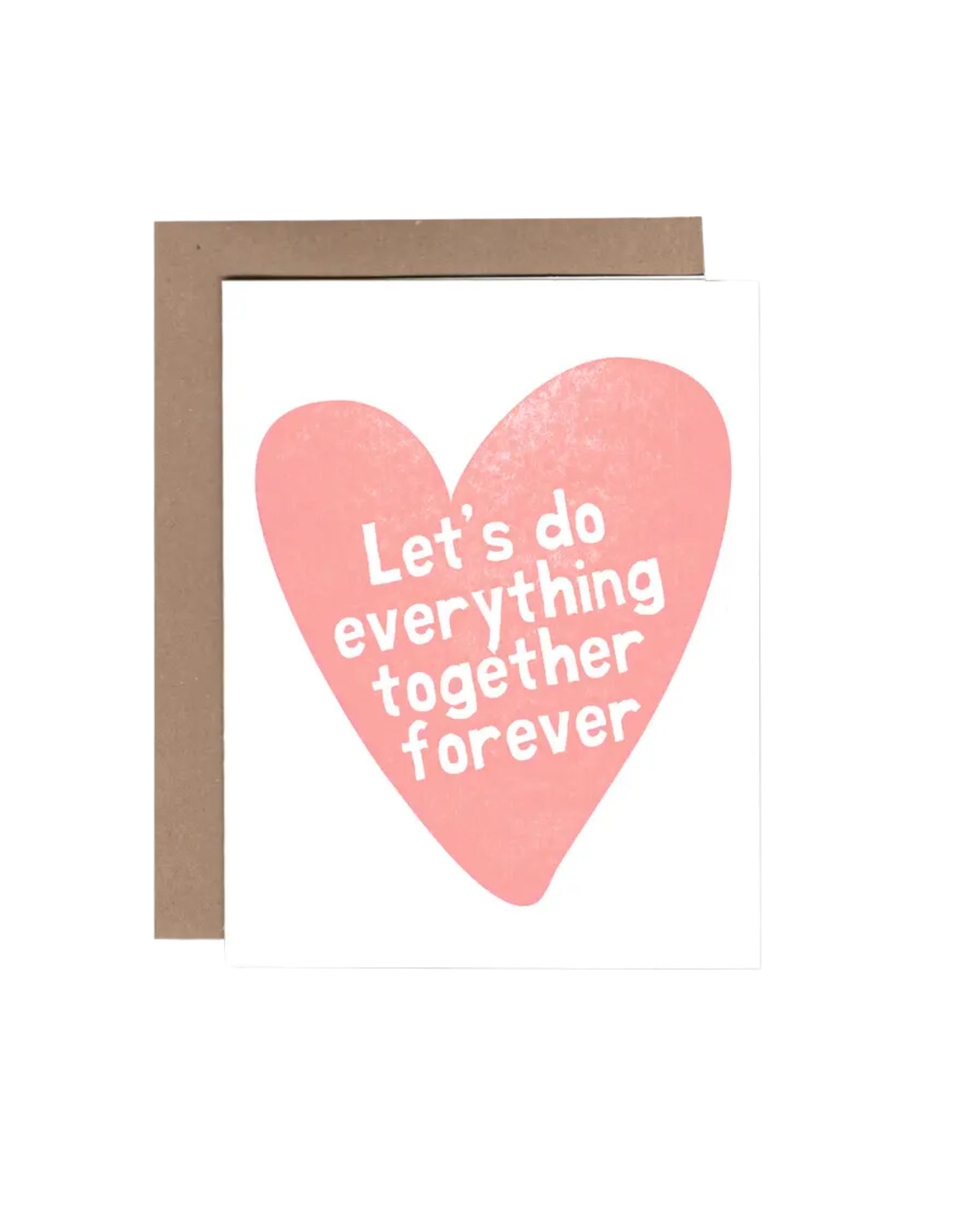 Heart Everything Together Greeting Card