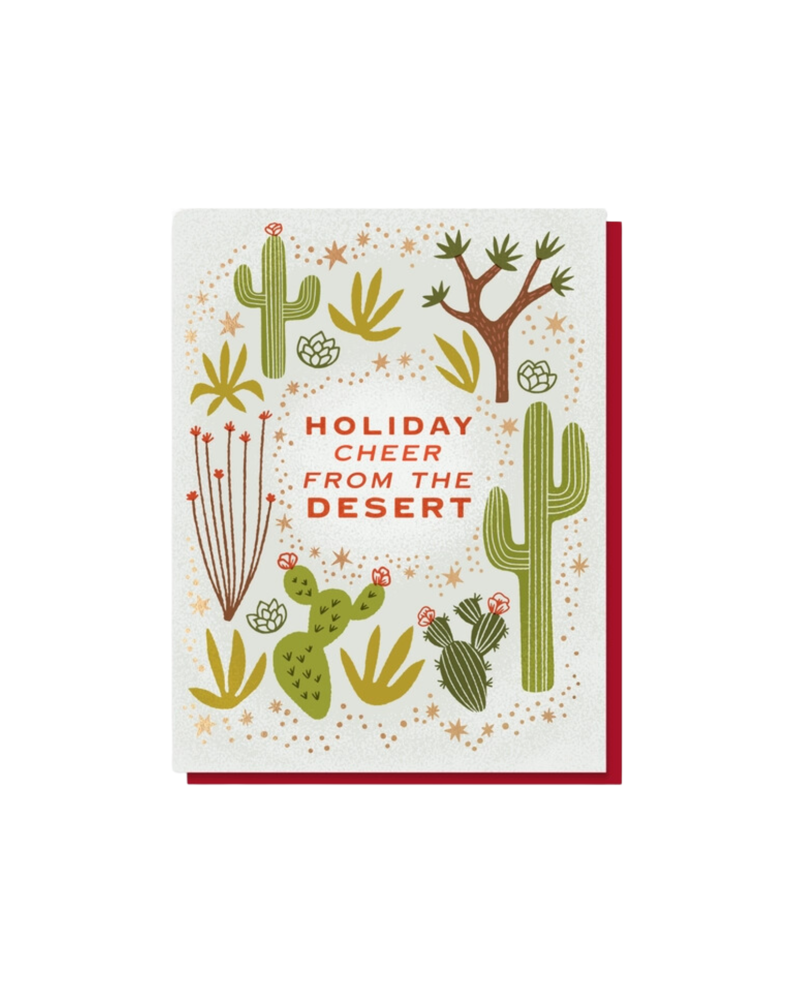 Holiday Cheer from the Desert Greeting Card
