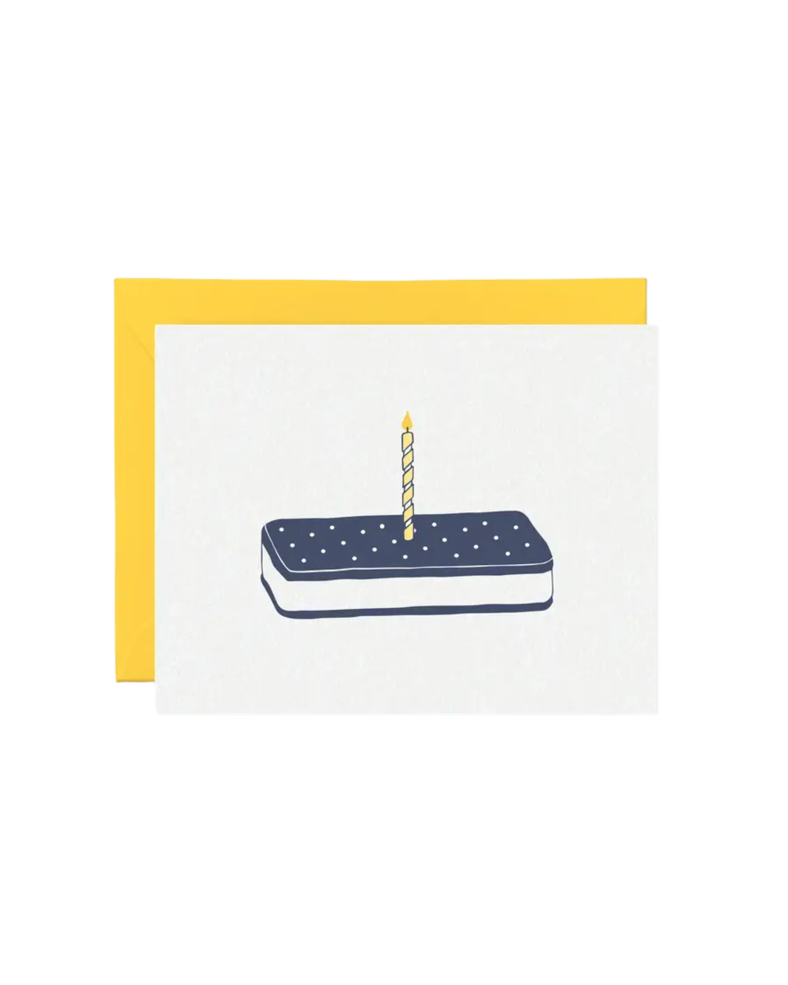 Ice Cream Sandwich Birthday Greeting Card