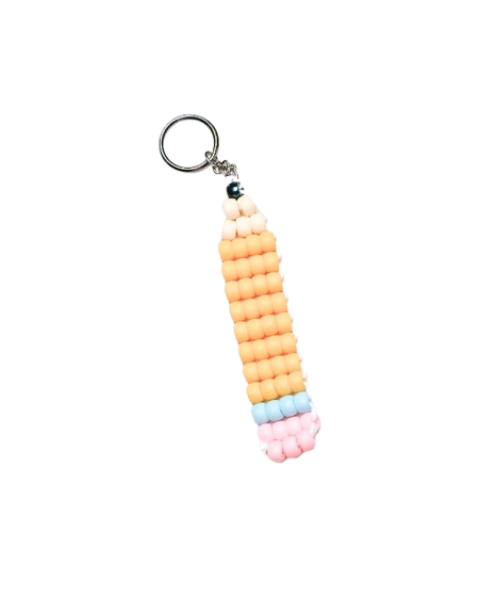 Pencil Bead Buddy Keychain Kit