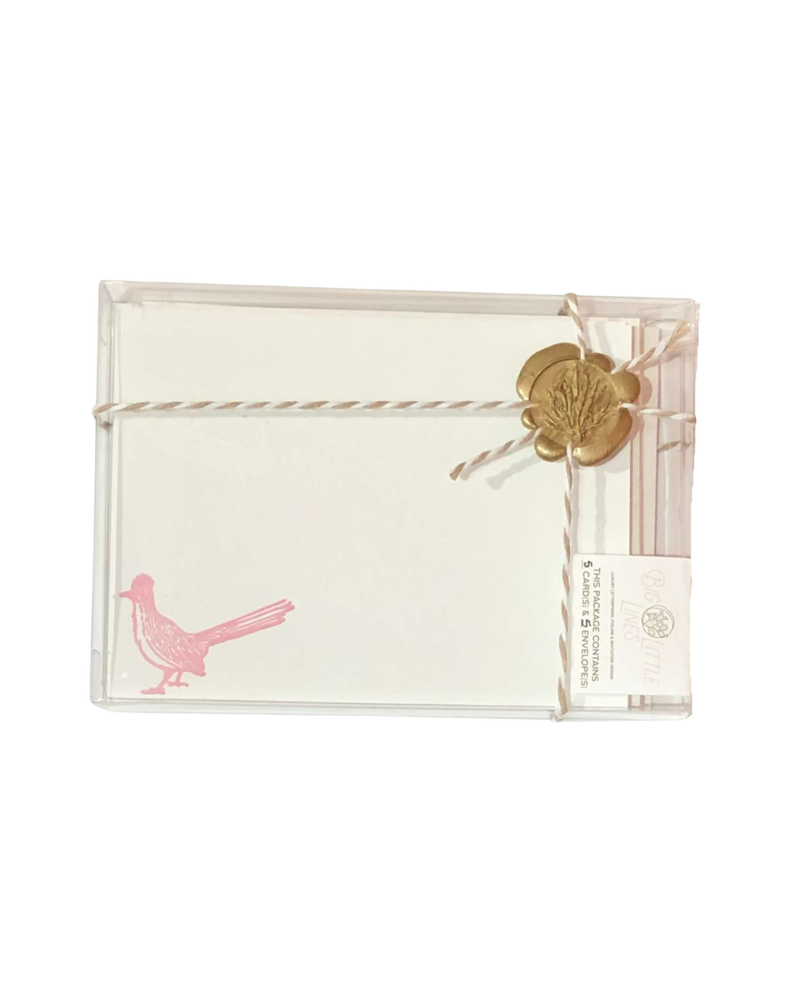 Roadrunner Letterpress Card Box Set