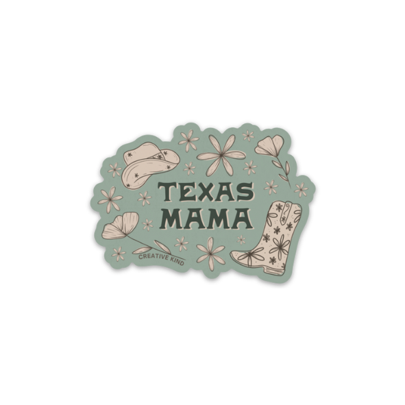 Texas Mama Vinyl Sticker