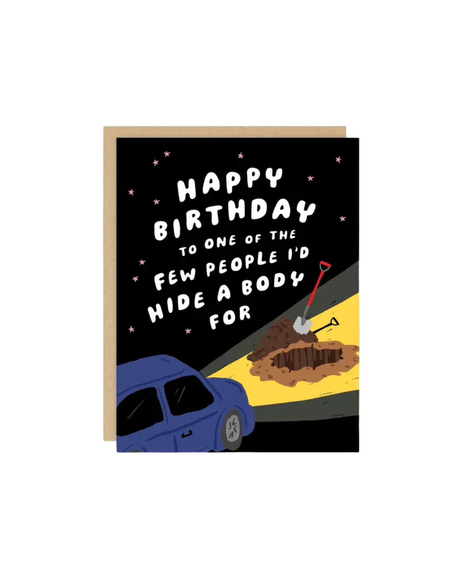 True Crime Birthday Greeting Card