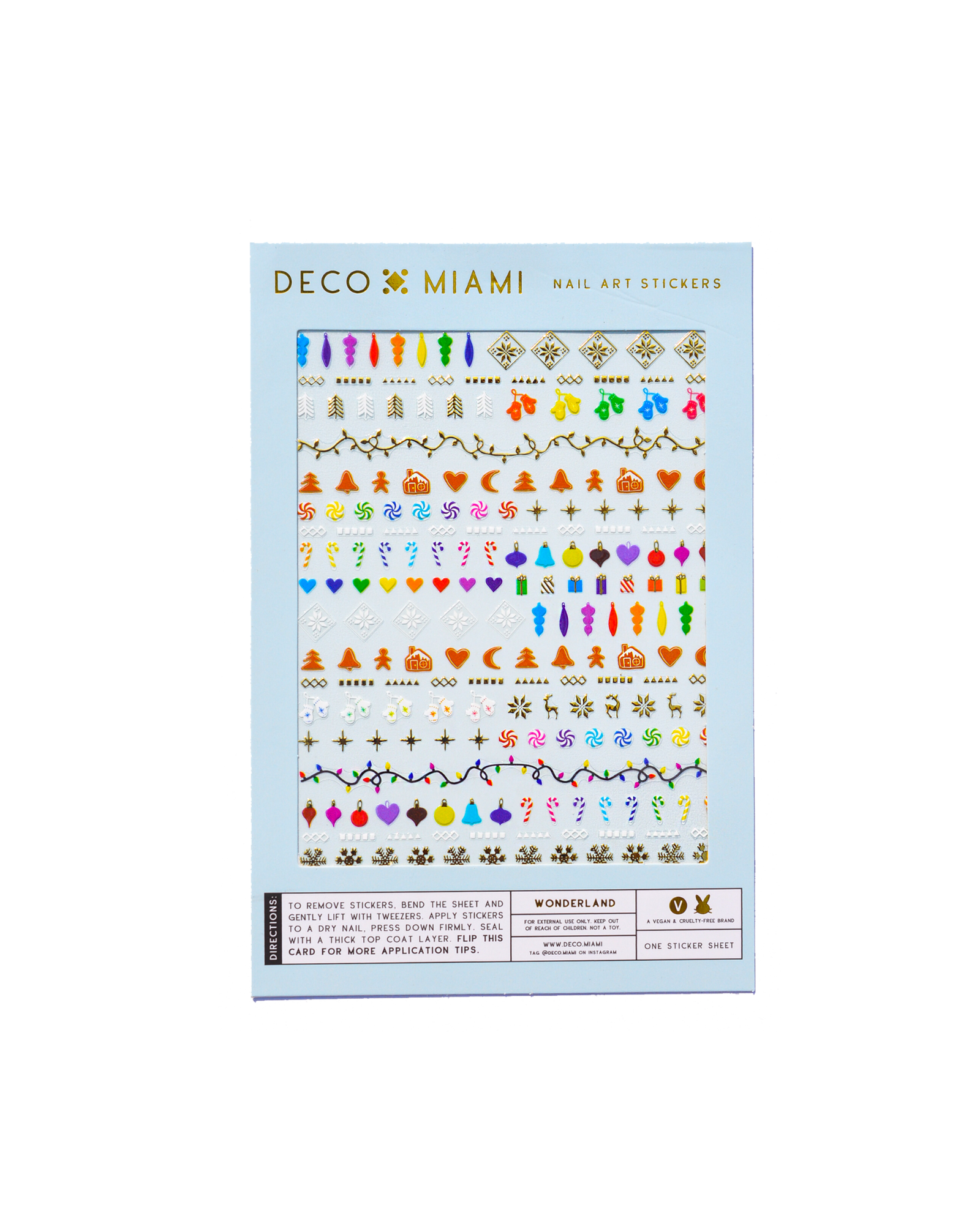 Wonderland Nail Art Stickers