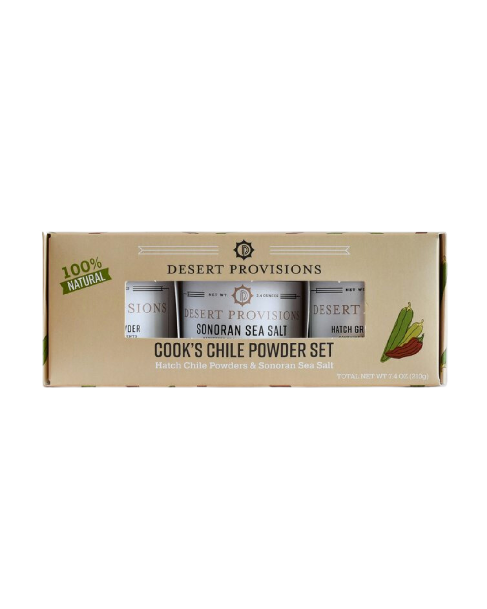 Cook's chile powder set packaging