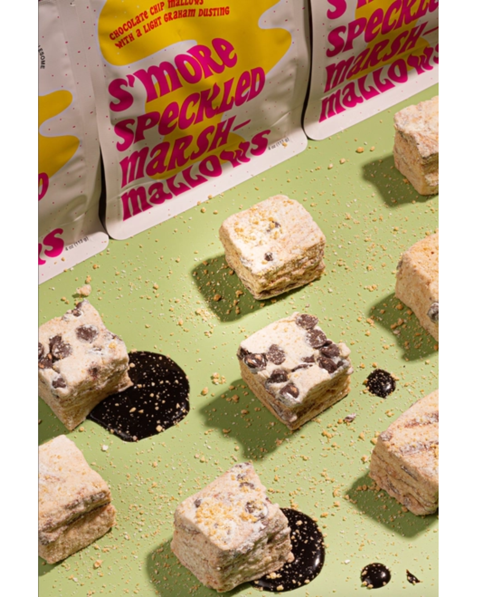 S'more Speckled Marshmallows