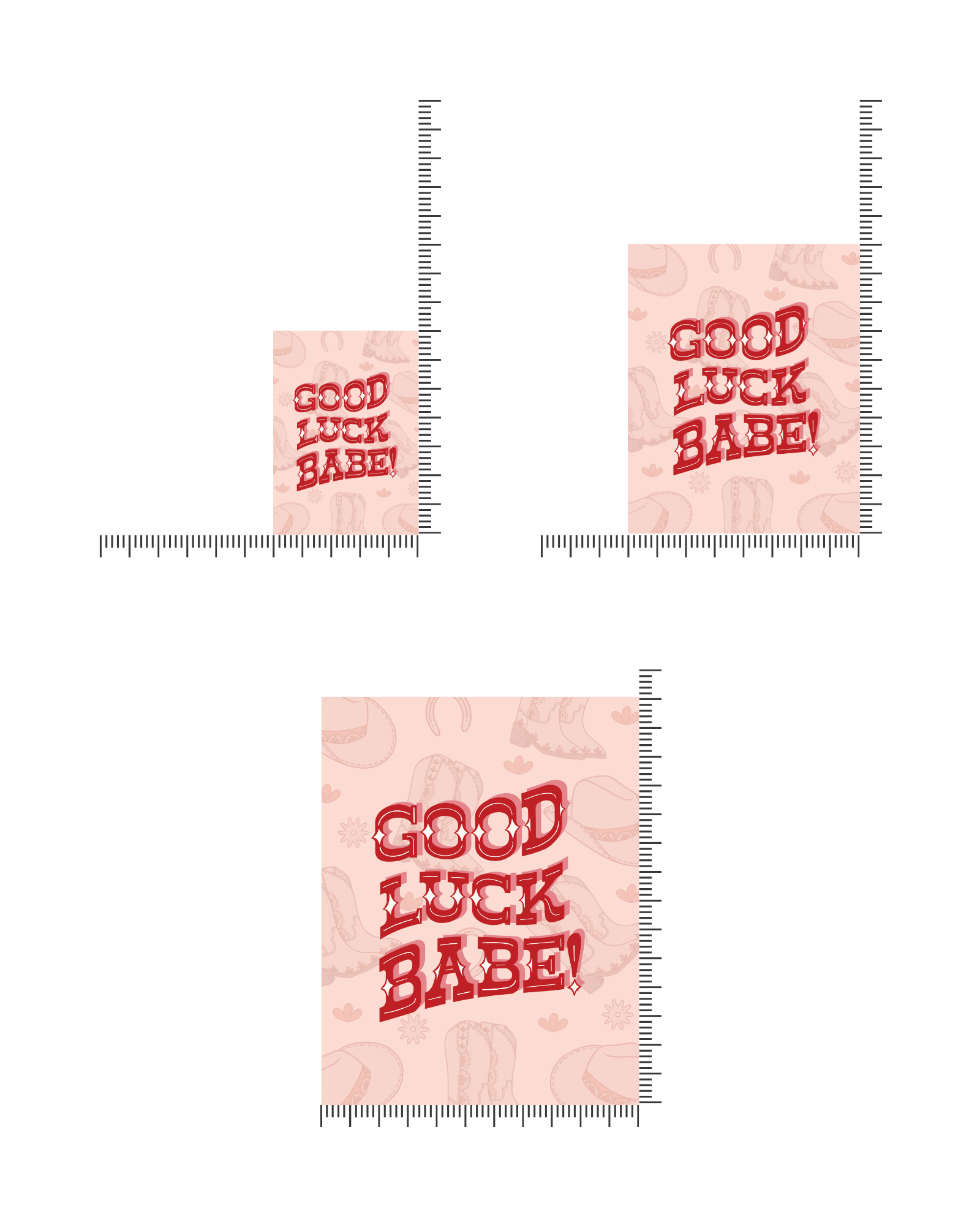 Good Luck Babe Art Print - 5 x 7, 8 x 10, 11 x 14