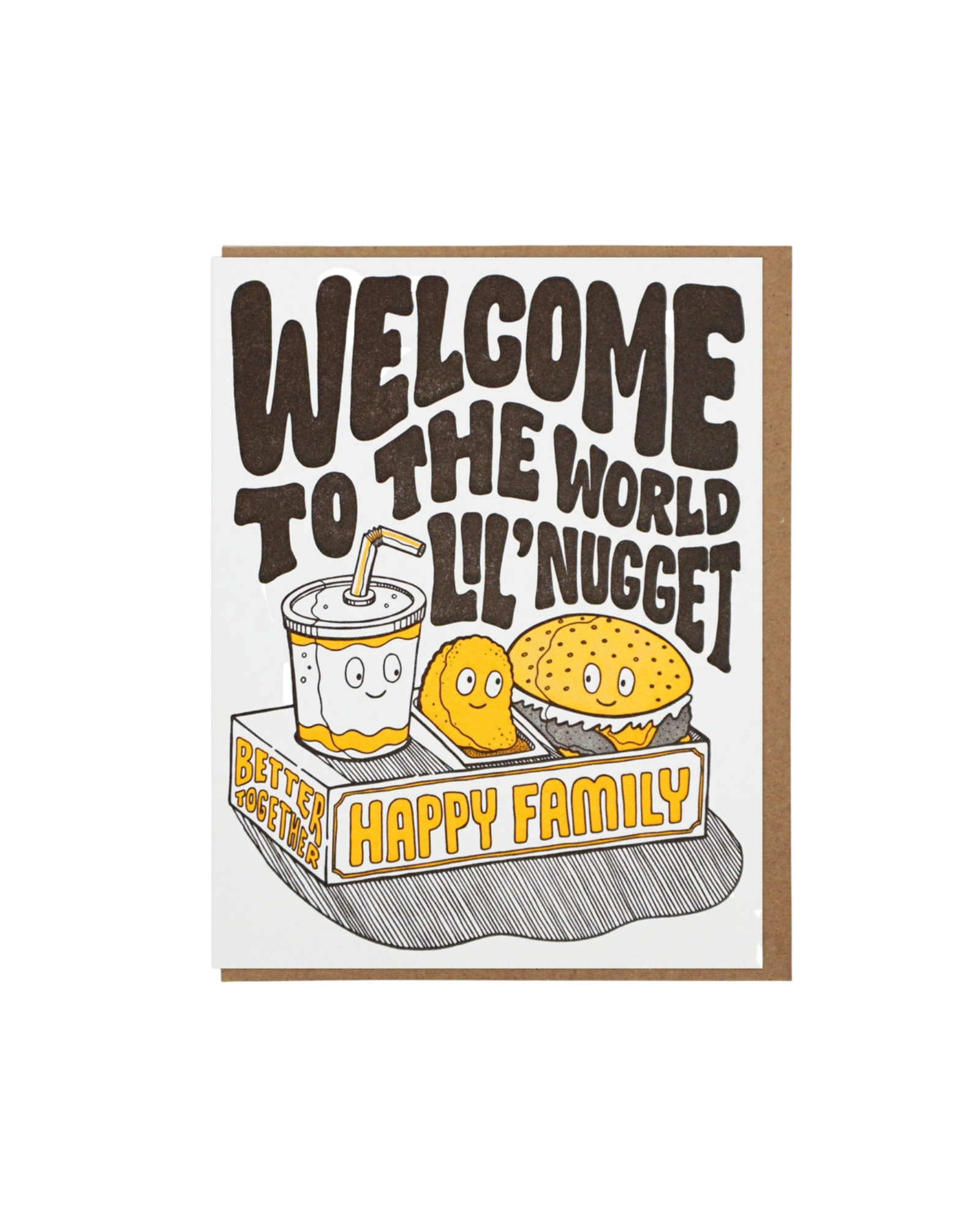 Welcome Lil' Nugget Greeting Card