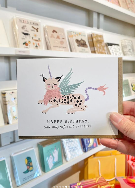 Birthday Creature Greeting Card