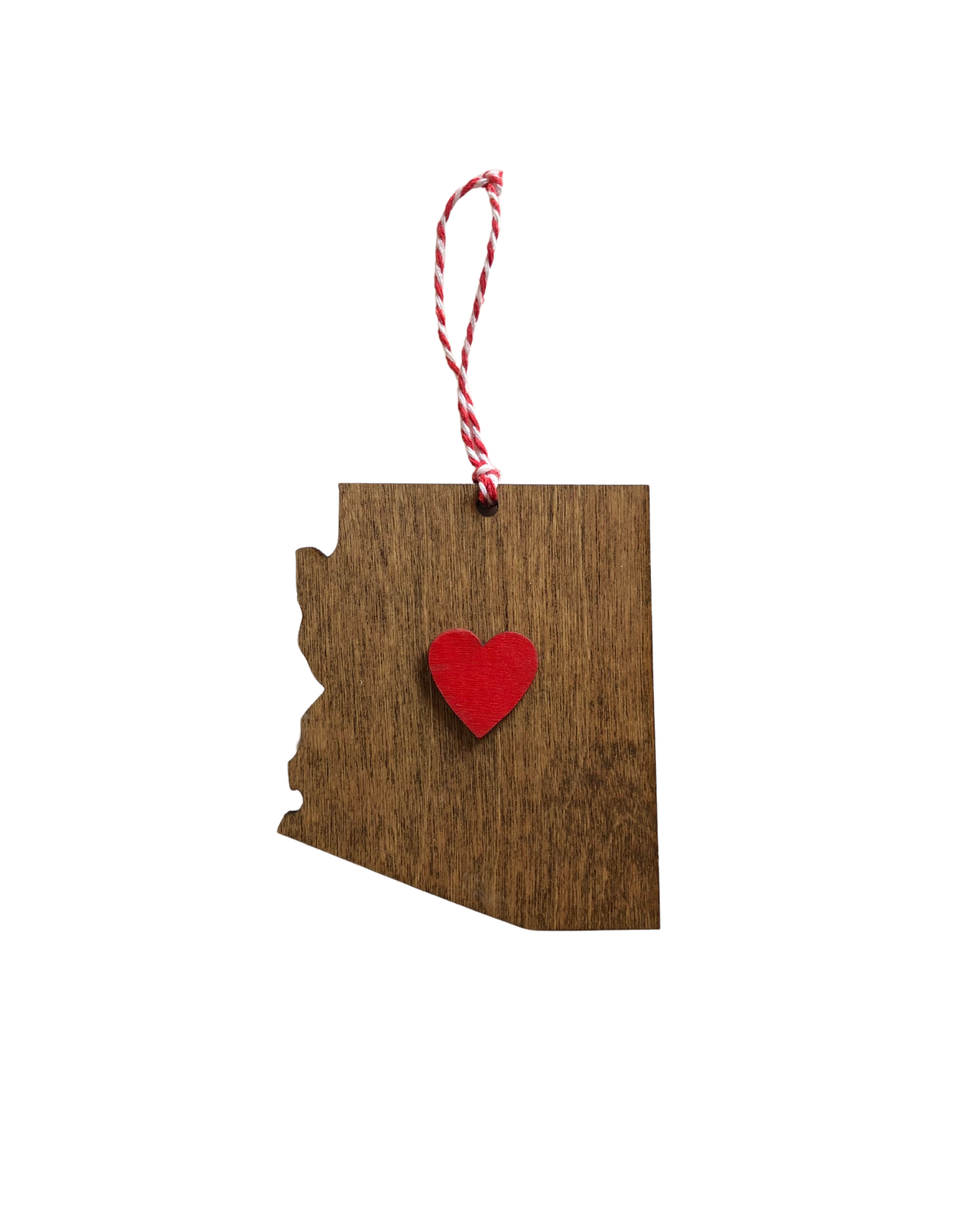Arizona Heart Ornament | Dark