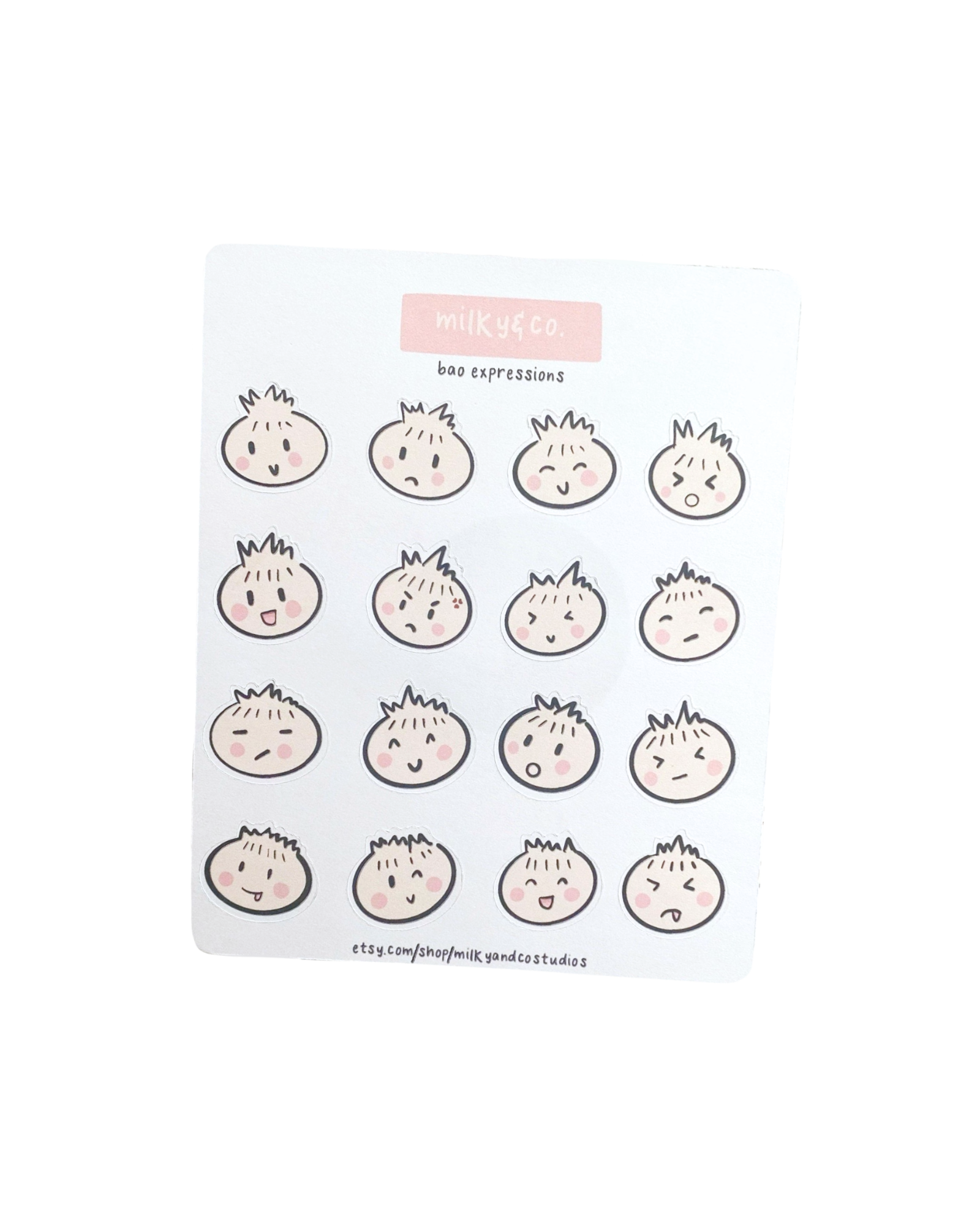 Bao Expressions Sticker Sheet