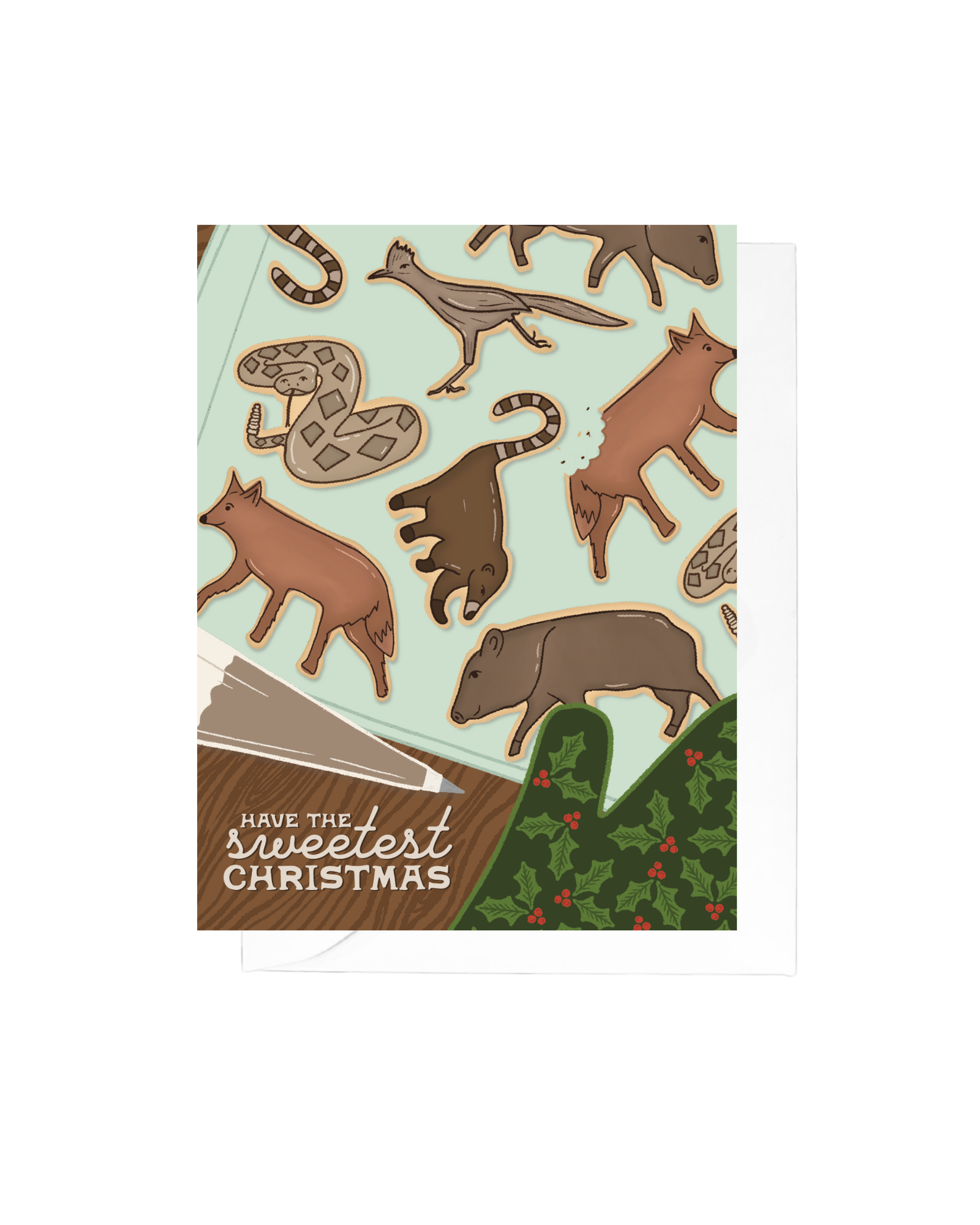 Sweetest Christmas Cookie Greeting Card Box Set of 8