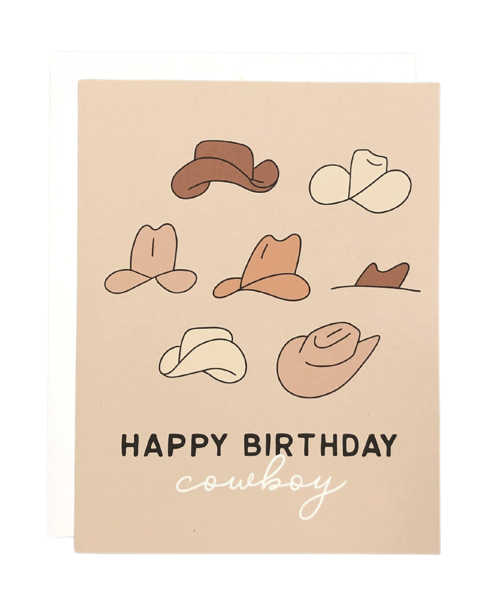 Birthday Cowboy Greeting Card