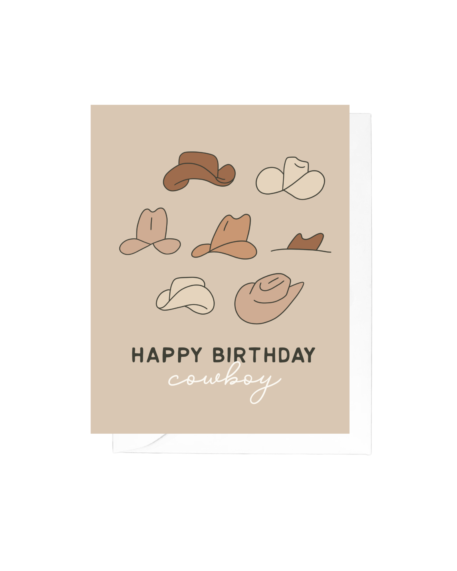 Birthday Cowboy Greeting Card