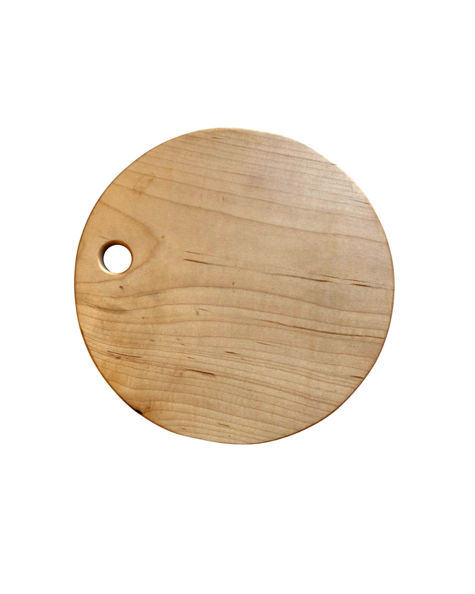 Round Wood Cutting & Serving Board