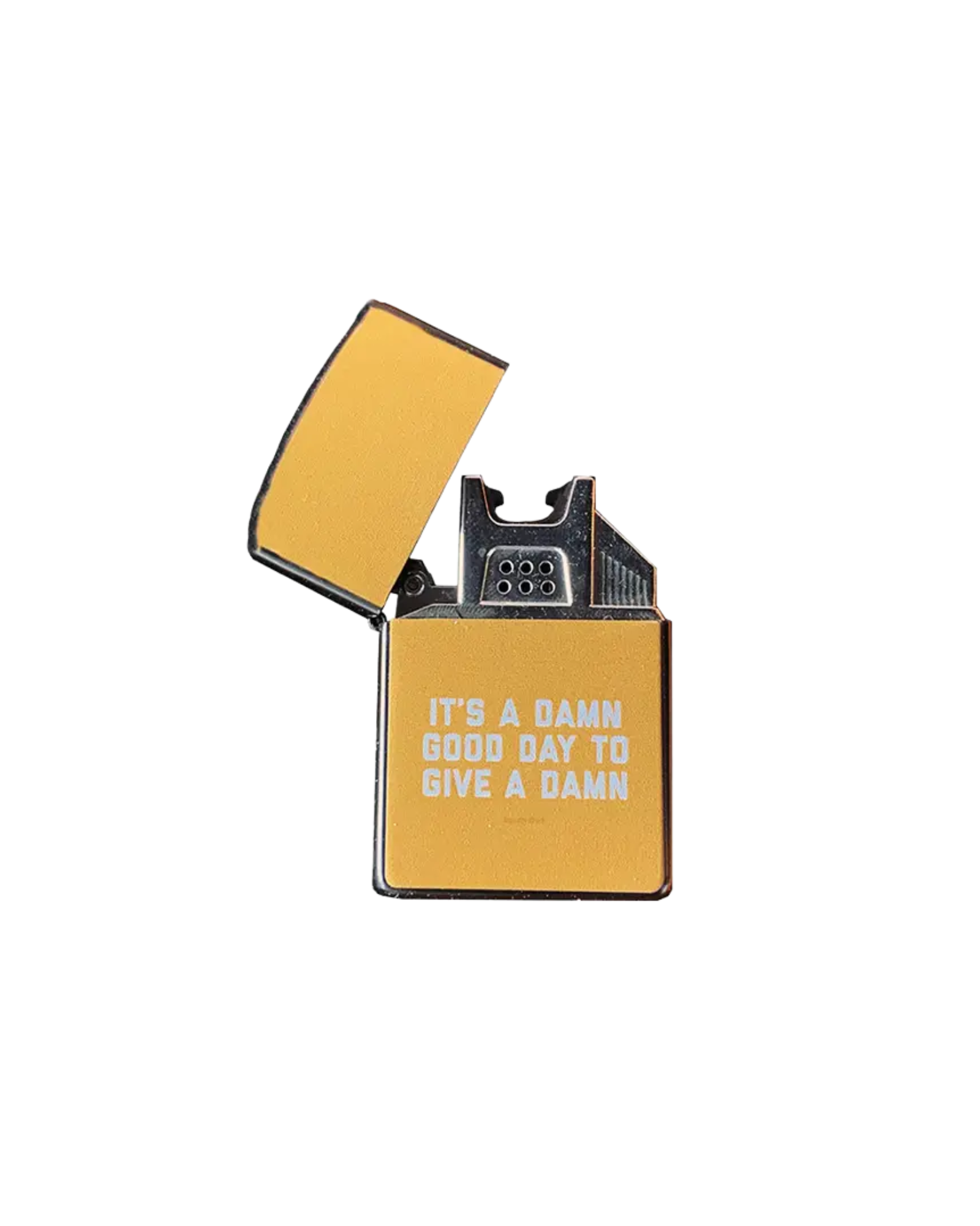 It's a Damn Good Day to Give a Damn | USB Rechargeable Lighter