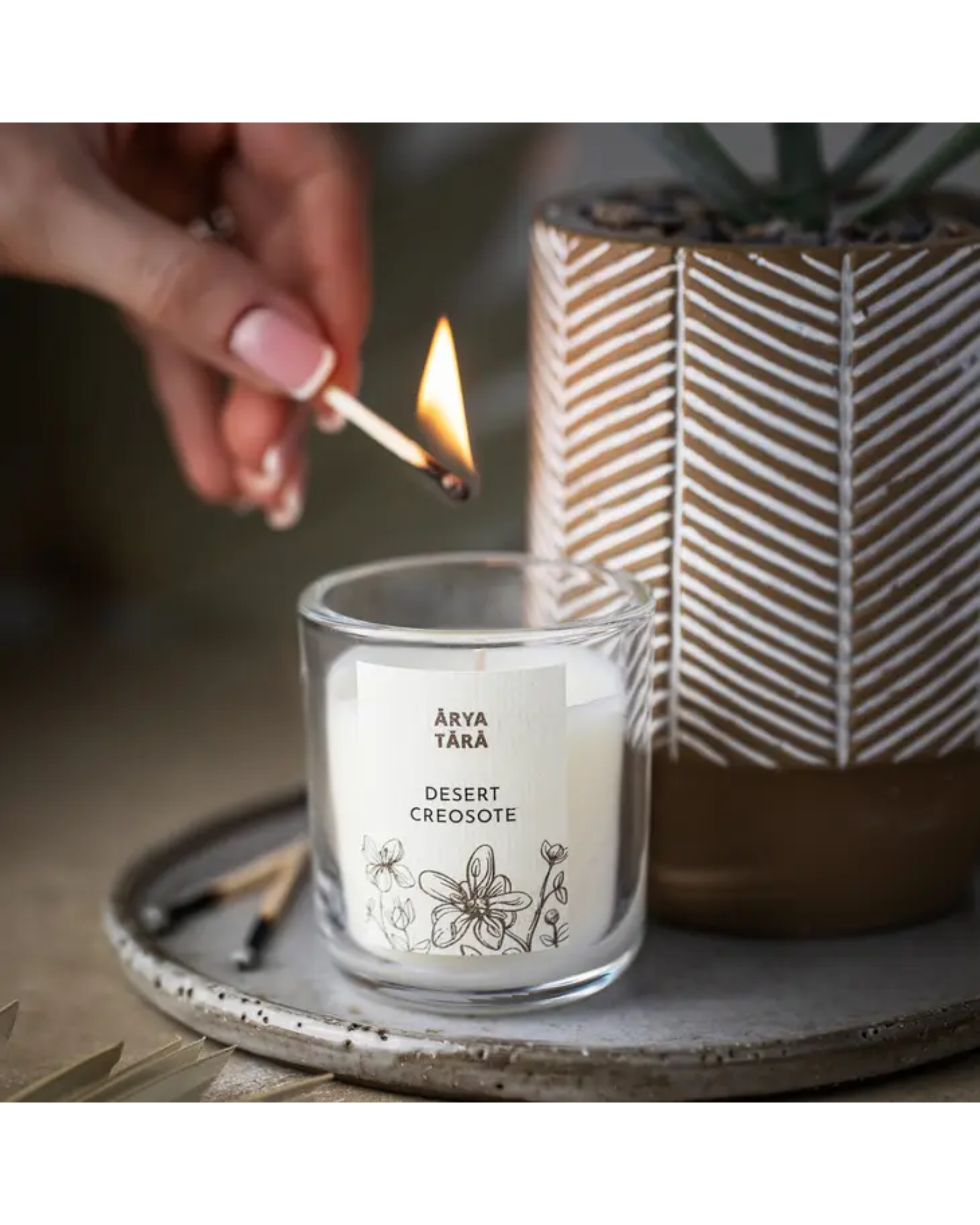 Desert Creosote Petite Candle