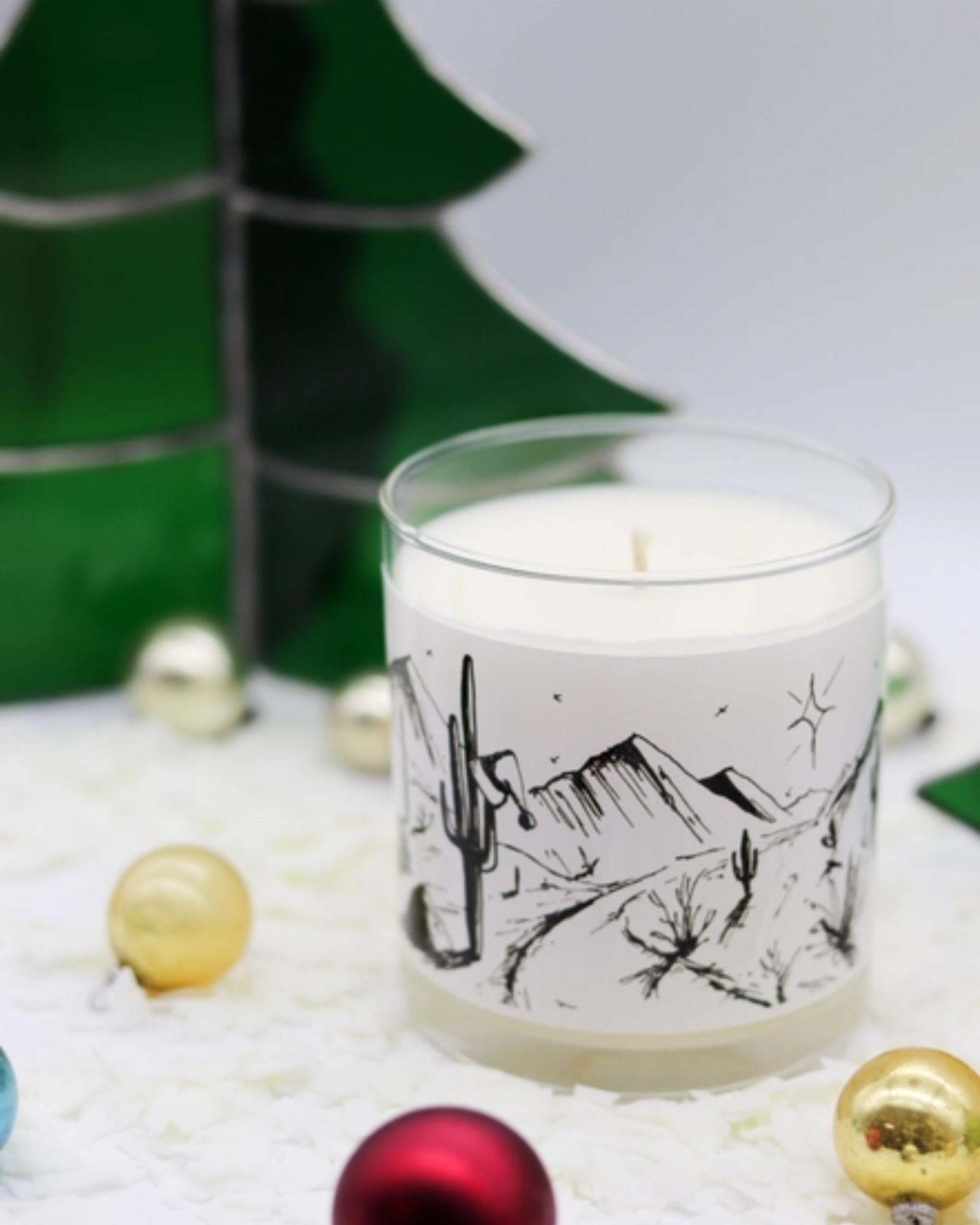 Christmas in the Desert Holiday Soy Candle