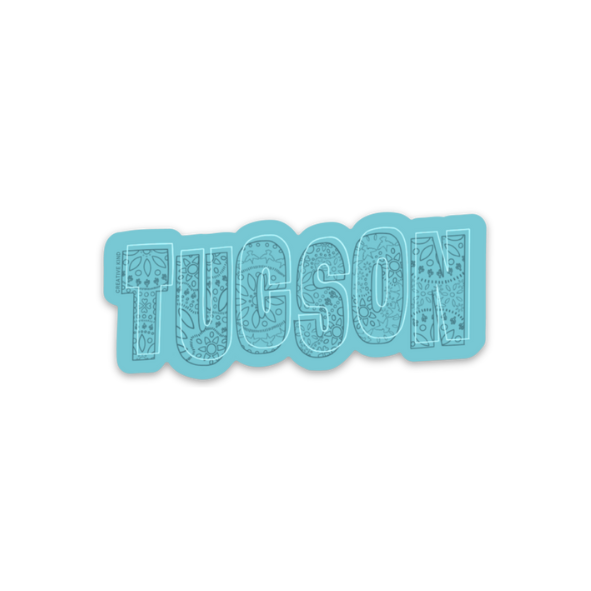 Tucson Papel Picado Vinyl Sticker