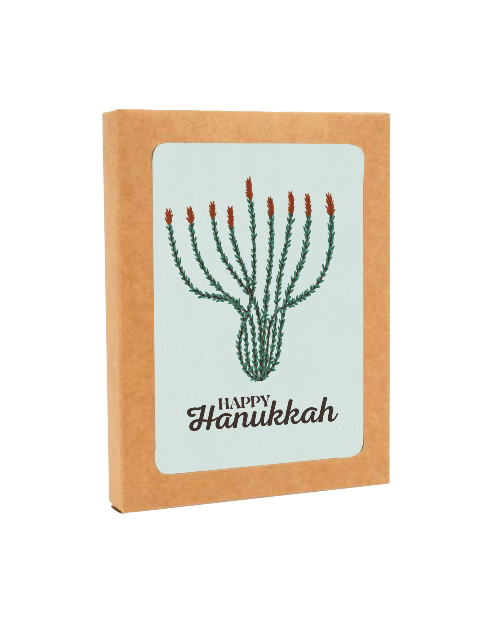 Hanukkah Ocotillo Greeting Card  Box Set of 8