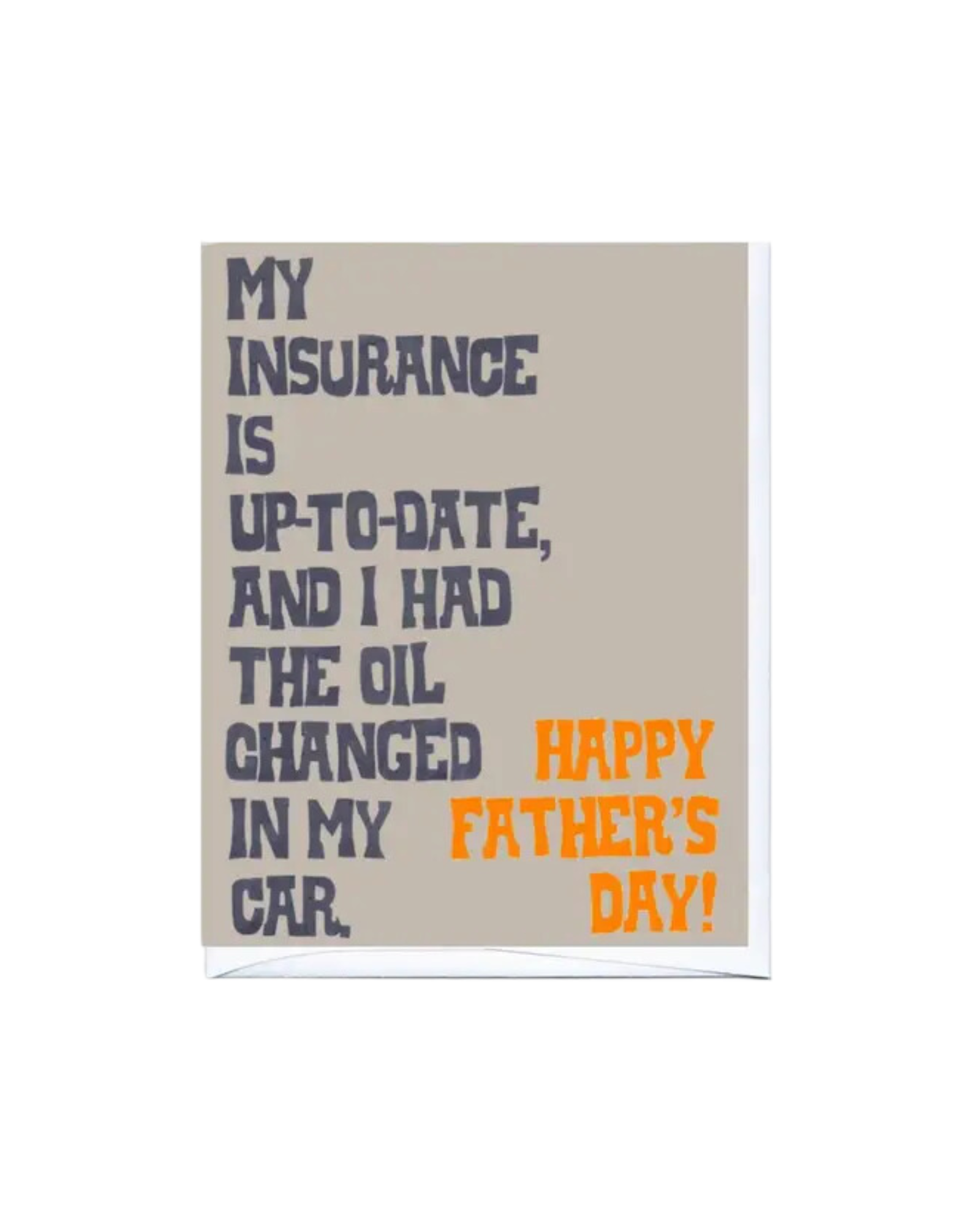 Insurance Father's Day Greeting Card