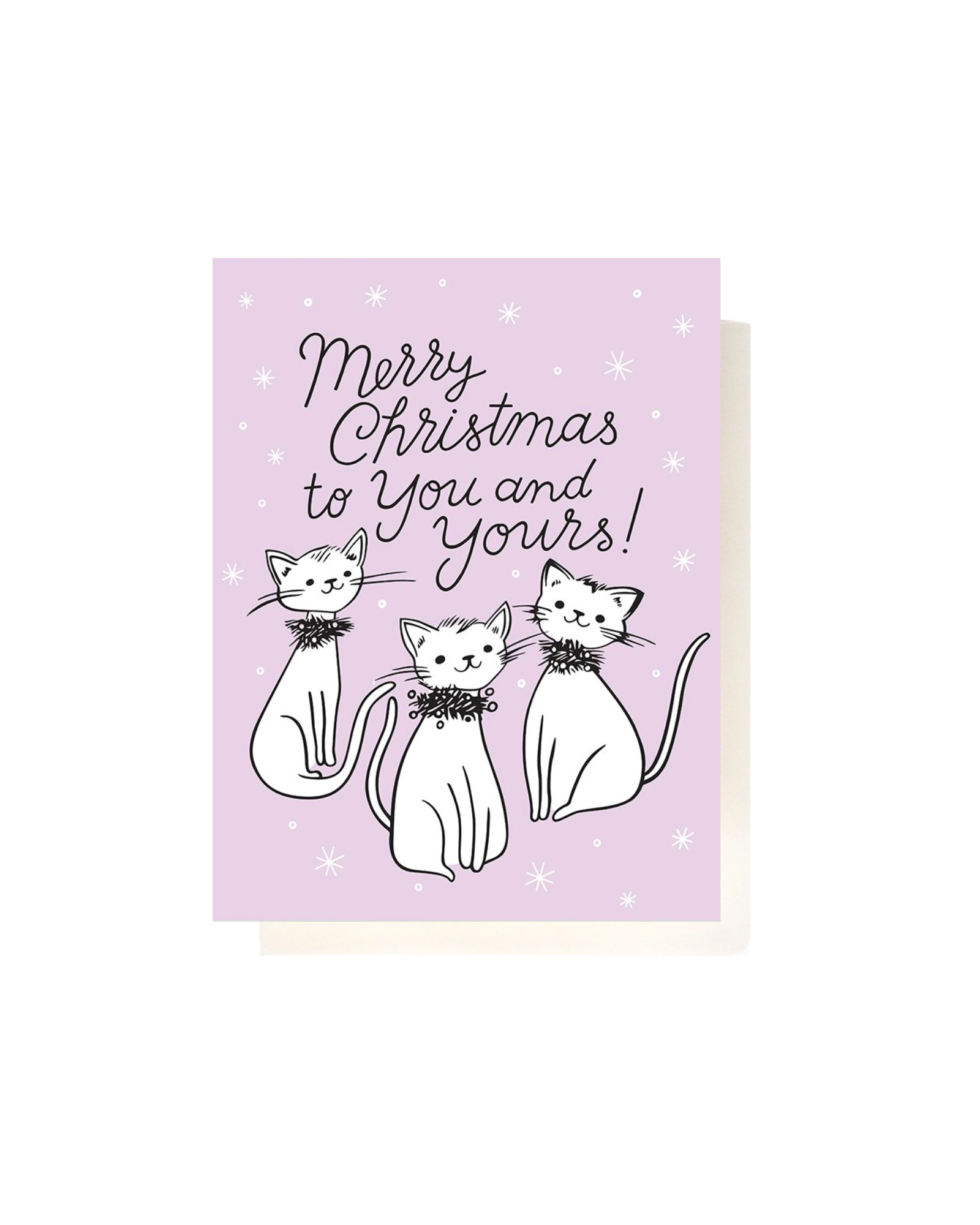 Kitty Christmas Greeting Card Set of 6