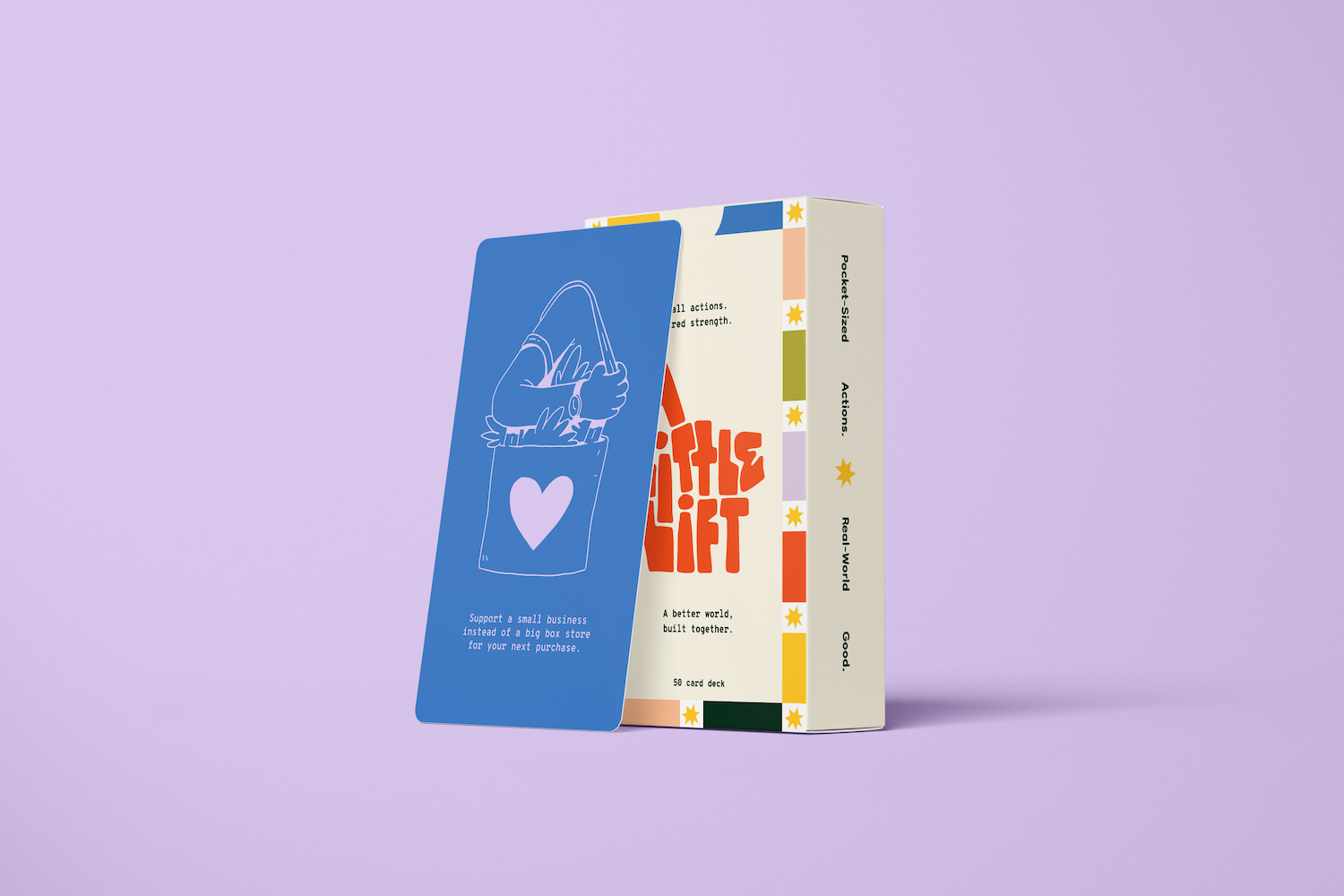 A Little Lift: 50-Card Deck for Real World Good