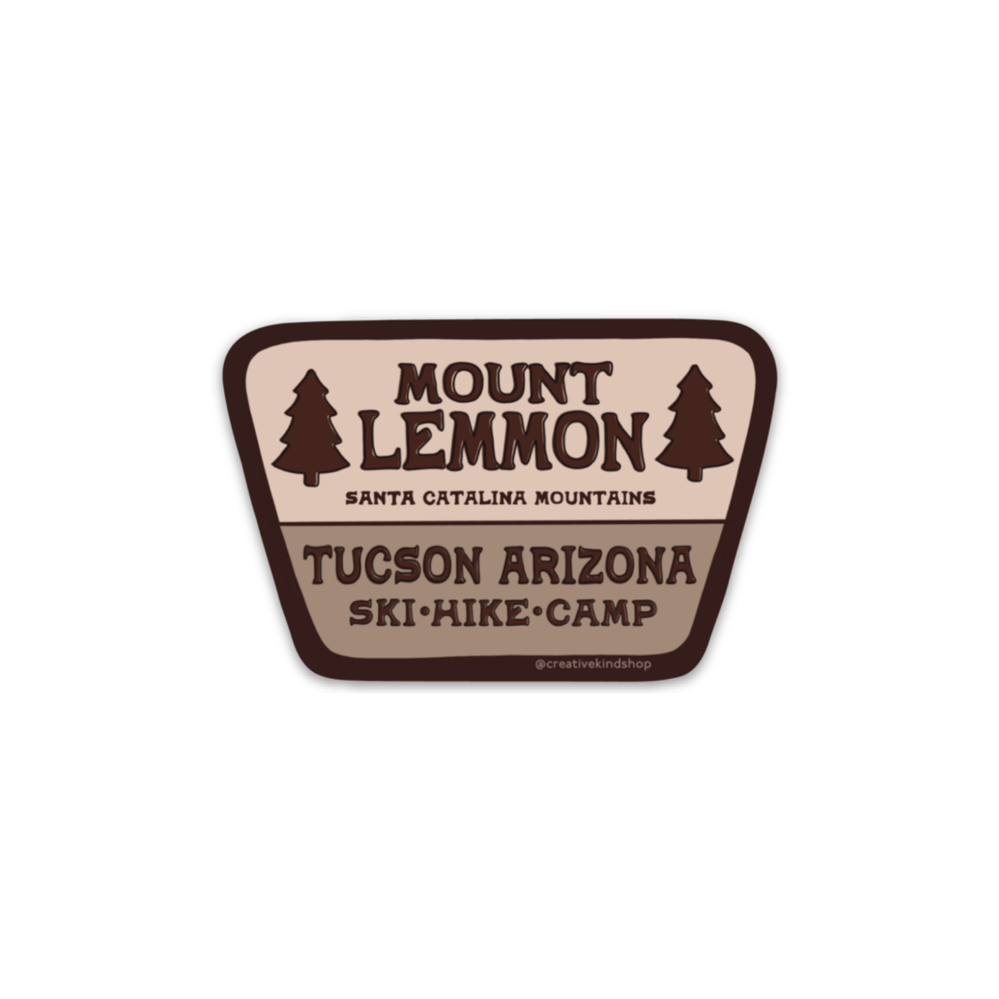 Mount Lemmon Vinyl Sticker