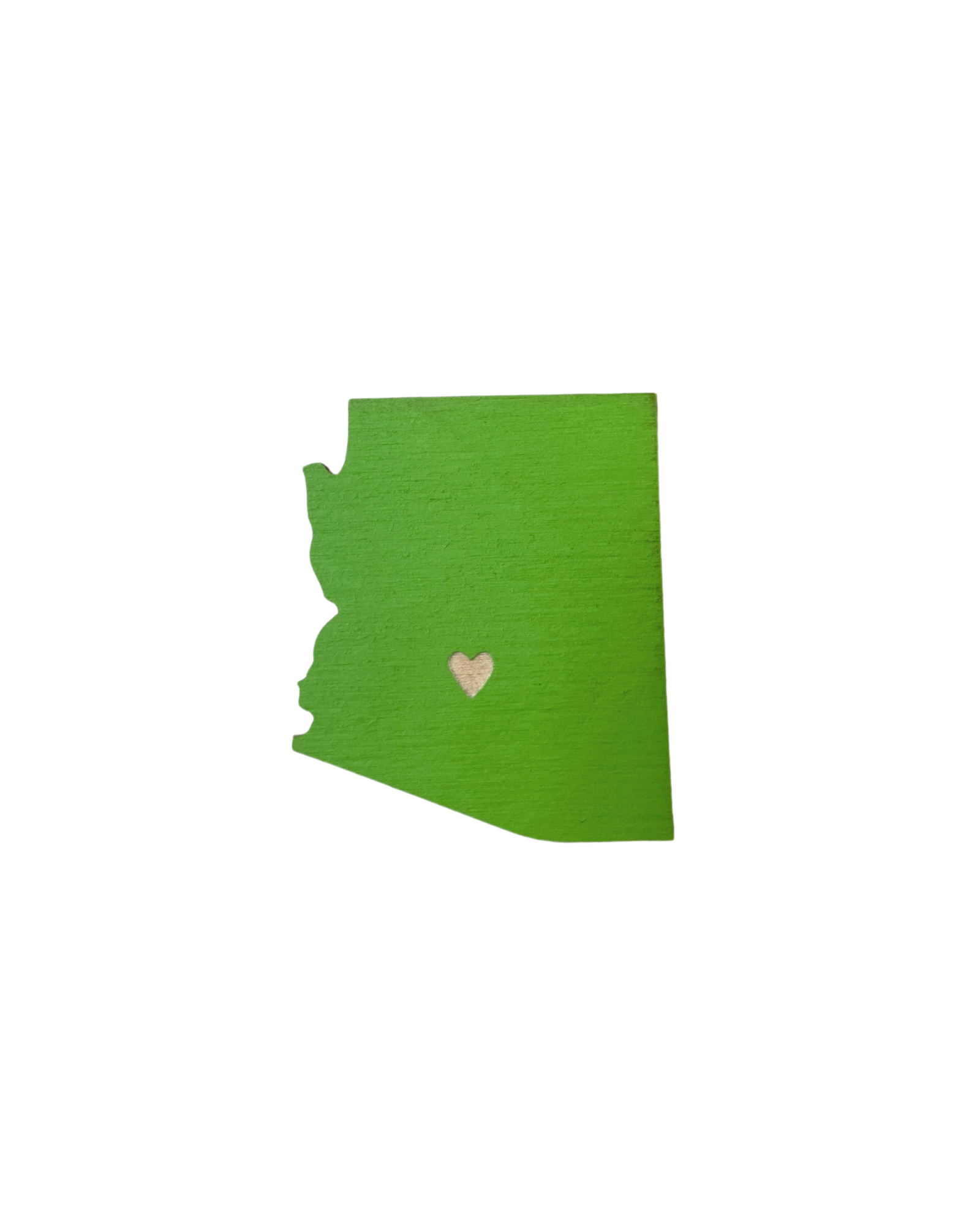 Olive Arizona Heart Magnet