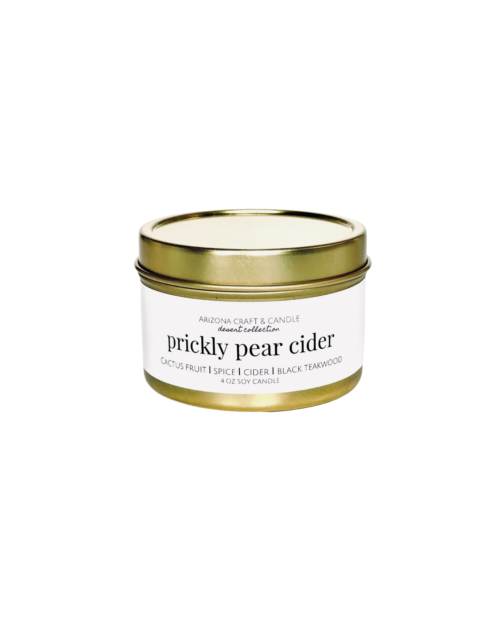 Prickly Pear Cider Travel Candle