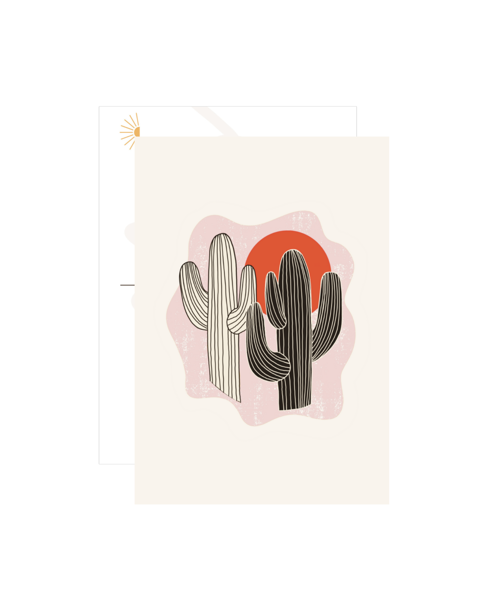 Saguaro Silhouettes Postcard