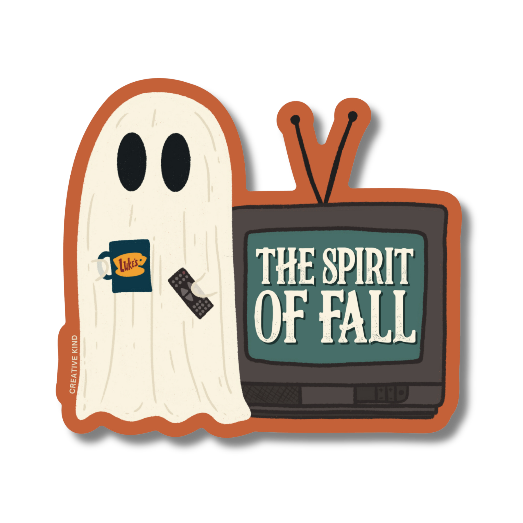 Spirit of Fall Vinyl Sticker