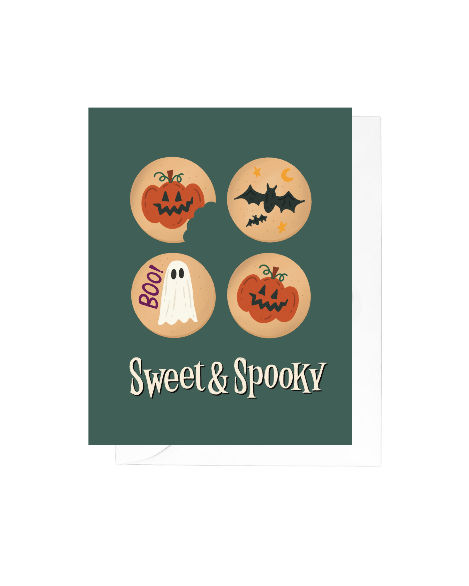 Sweet & Spooky Cookies Greeting Card