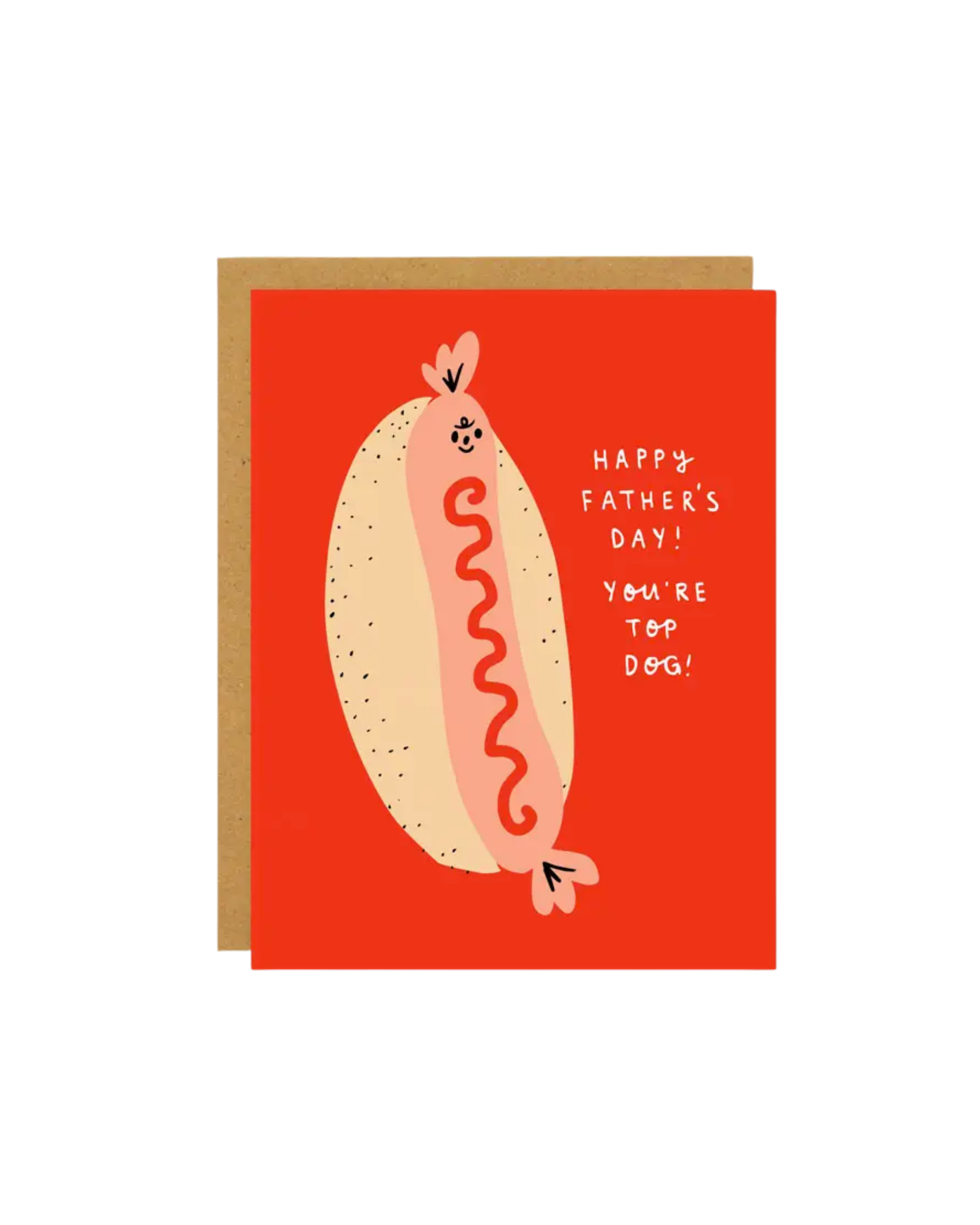 Top Dog Father's Day Greeting Card