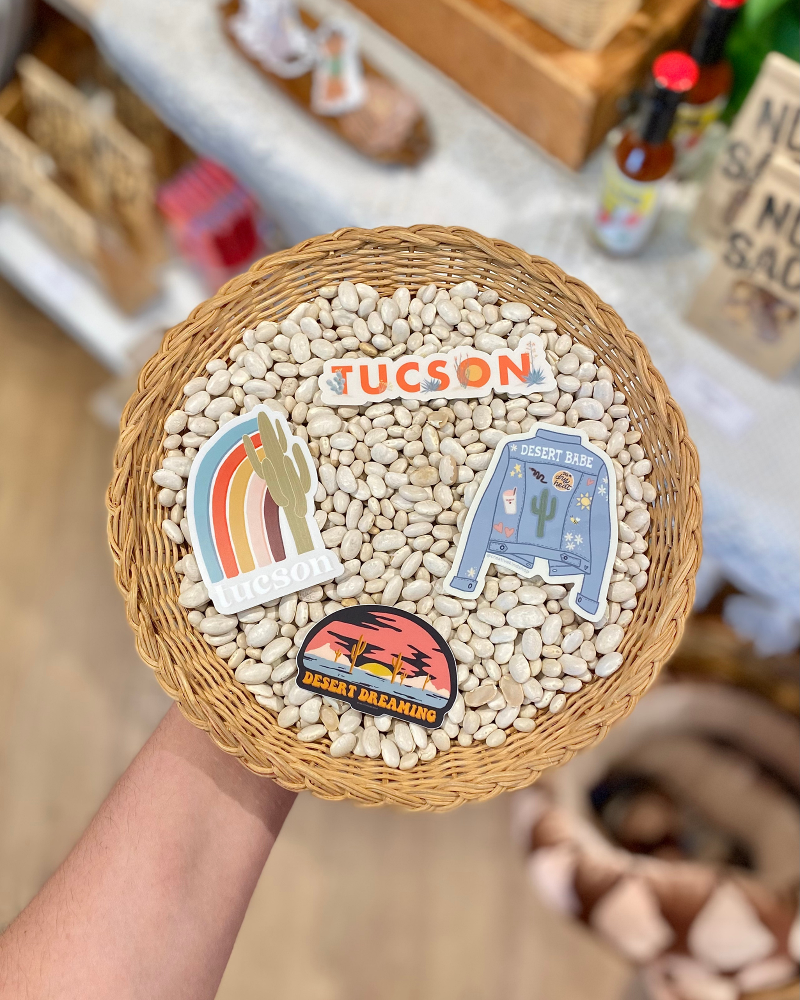 Desert Flora Tucson Vinyl Sticker