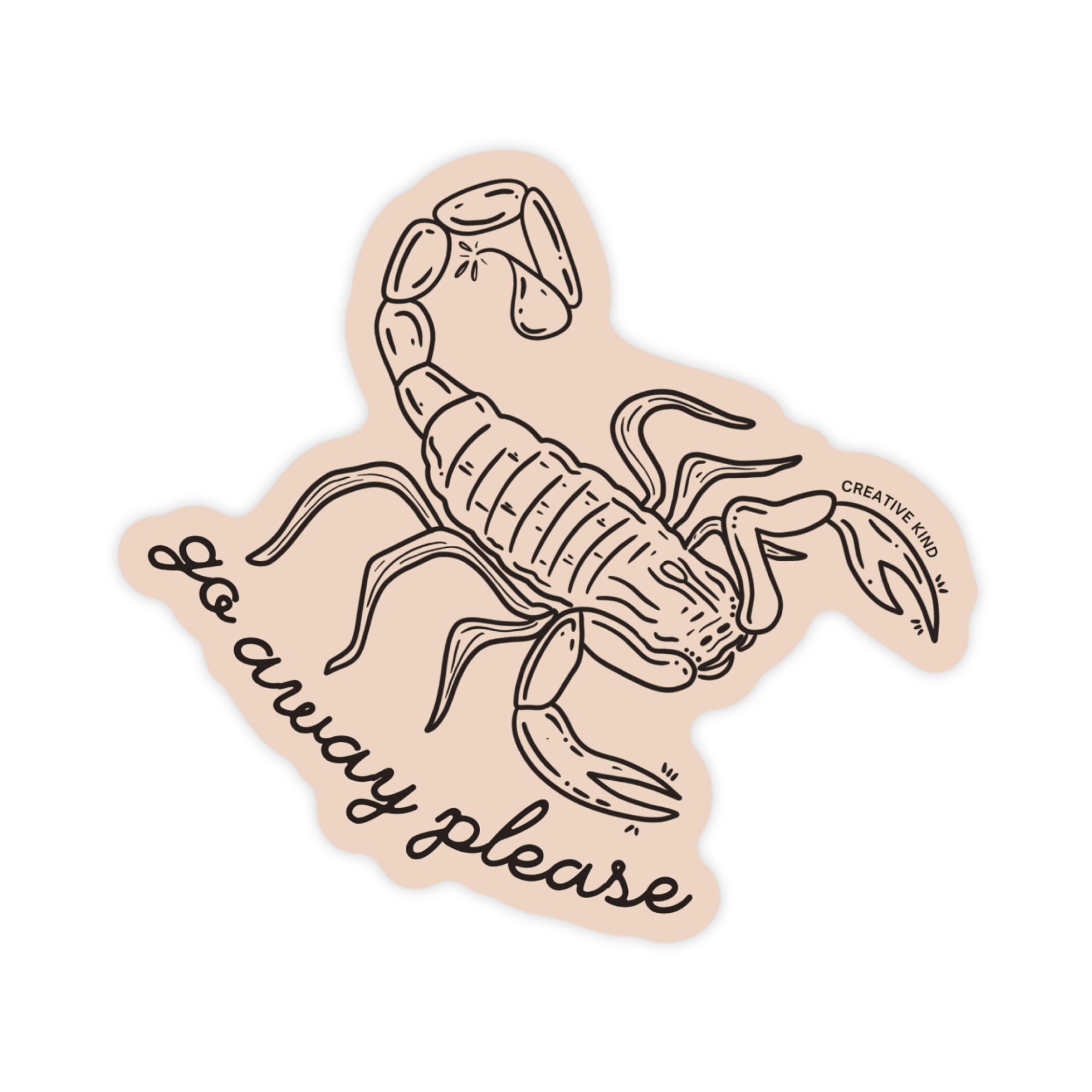 Scorpion Vinyl Sticker