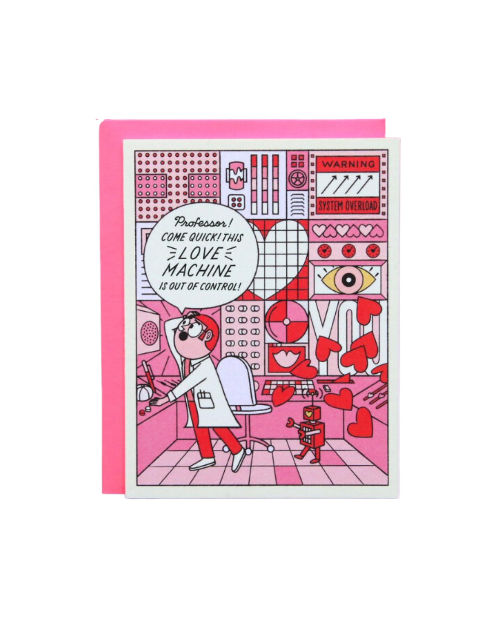 Love Machine Greeting Card