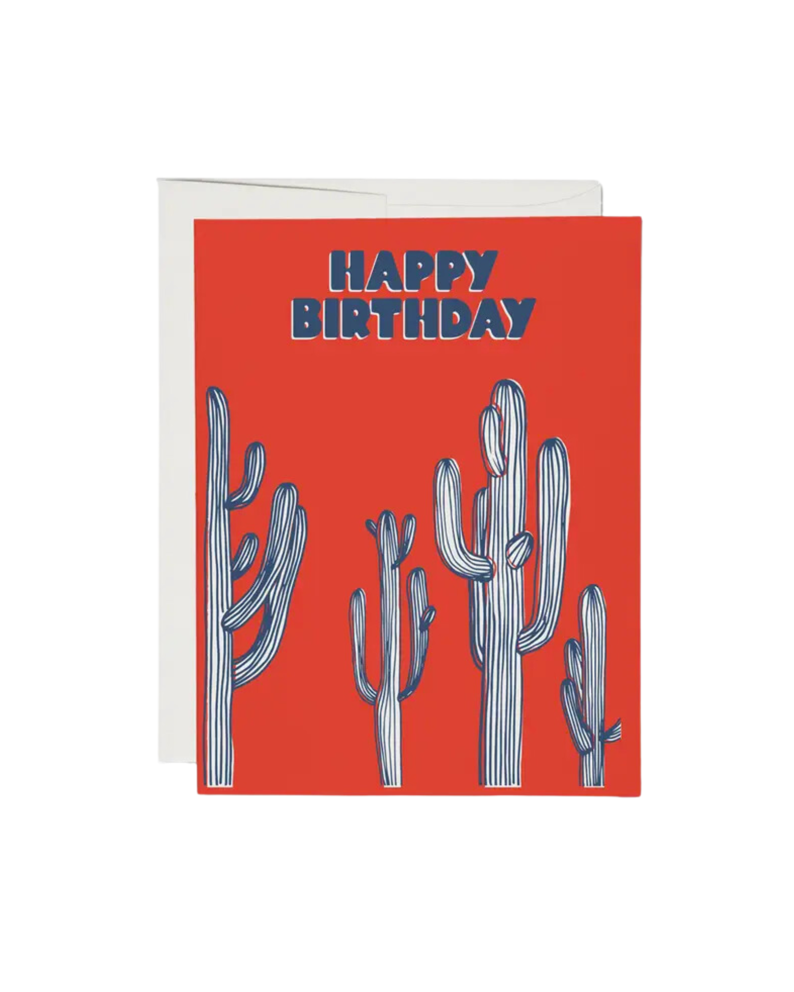 Saguaro Cactus Birthday Greeting Card