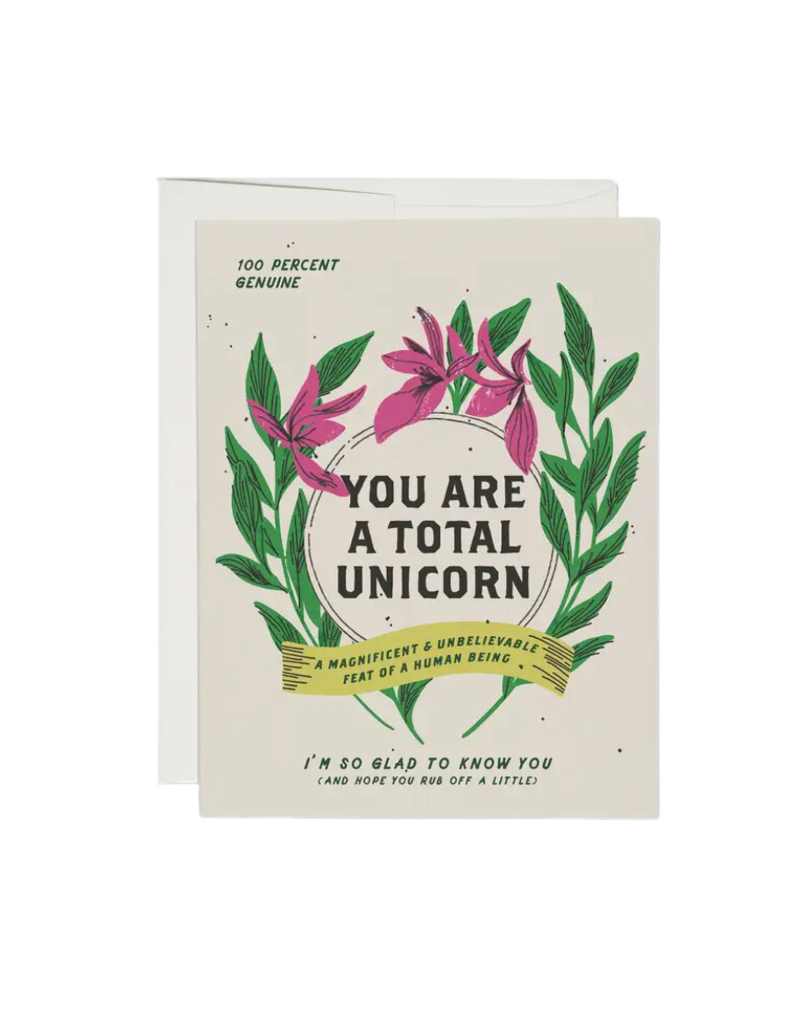 Total Unicorn Greeting Card"