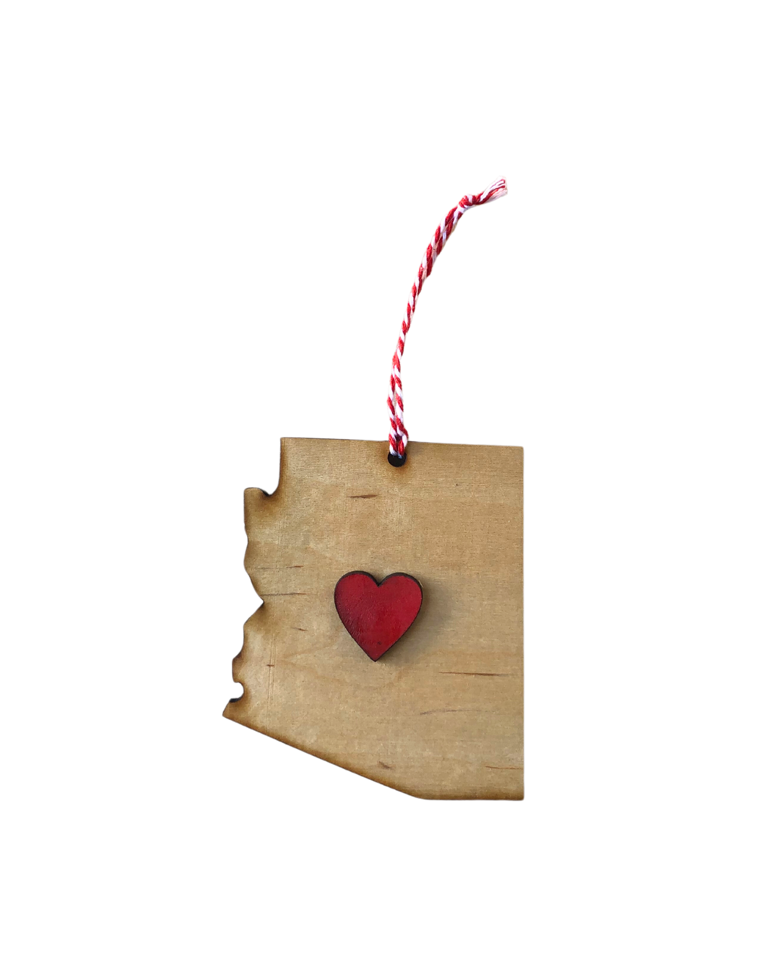 Arizona Heart Ornament | Light